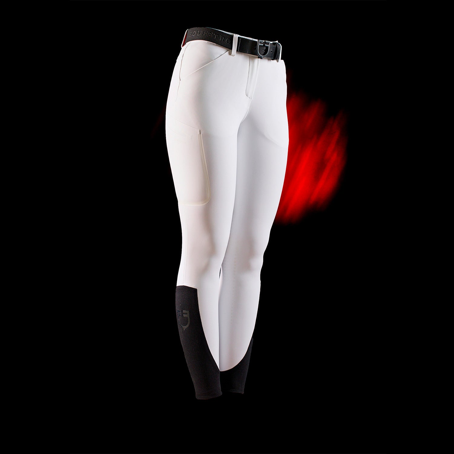 Equestro Pantalone Slim Fit Donna Ridertechnology Cuciture Termosaldate
