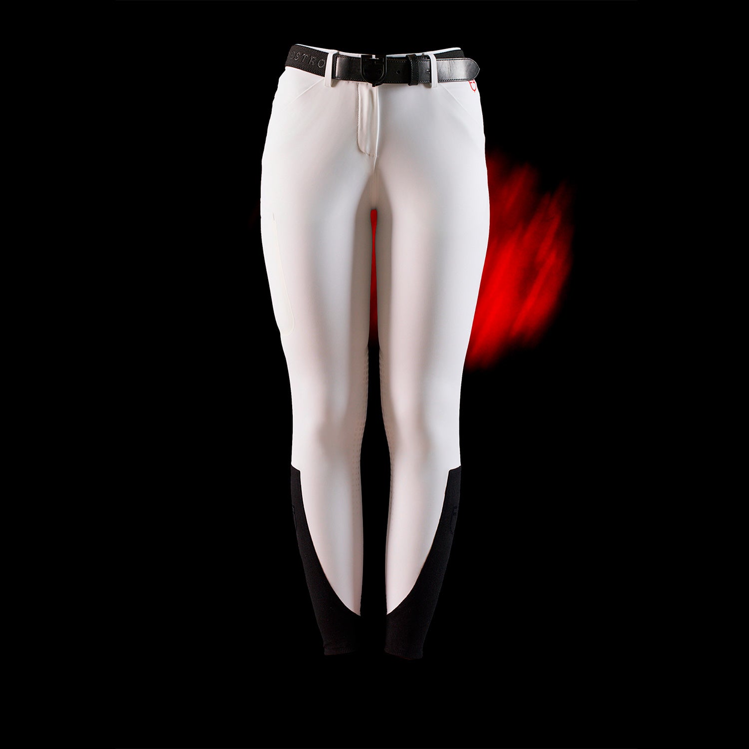 Equestro Pantalone Slim Fit Donna Ridertechnology Cuciture Termosaldate