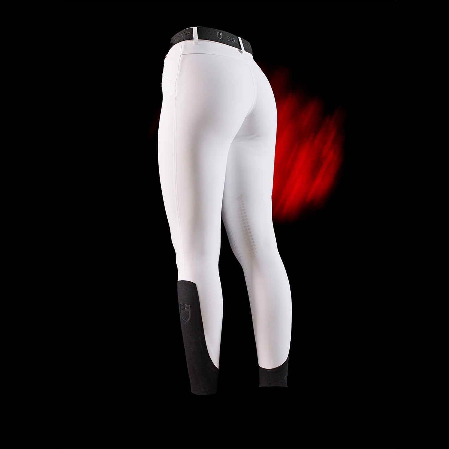 Equestro Pantalone Slim Fit Donna Ridertechnology Cuciture Termosaldate