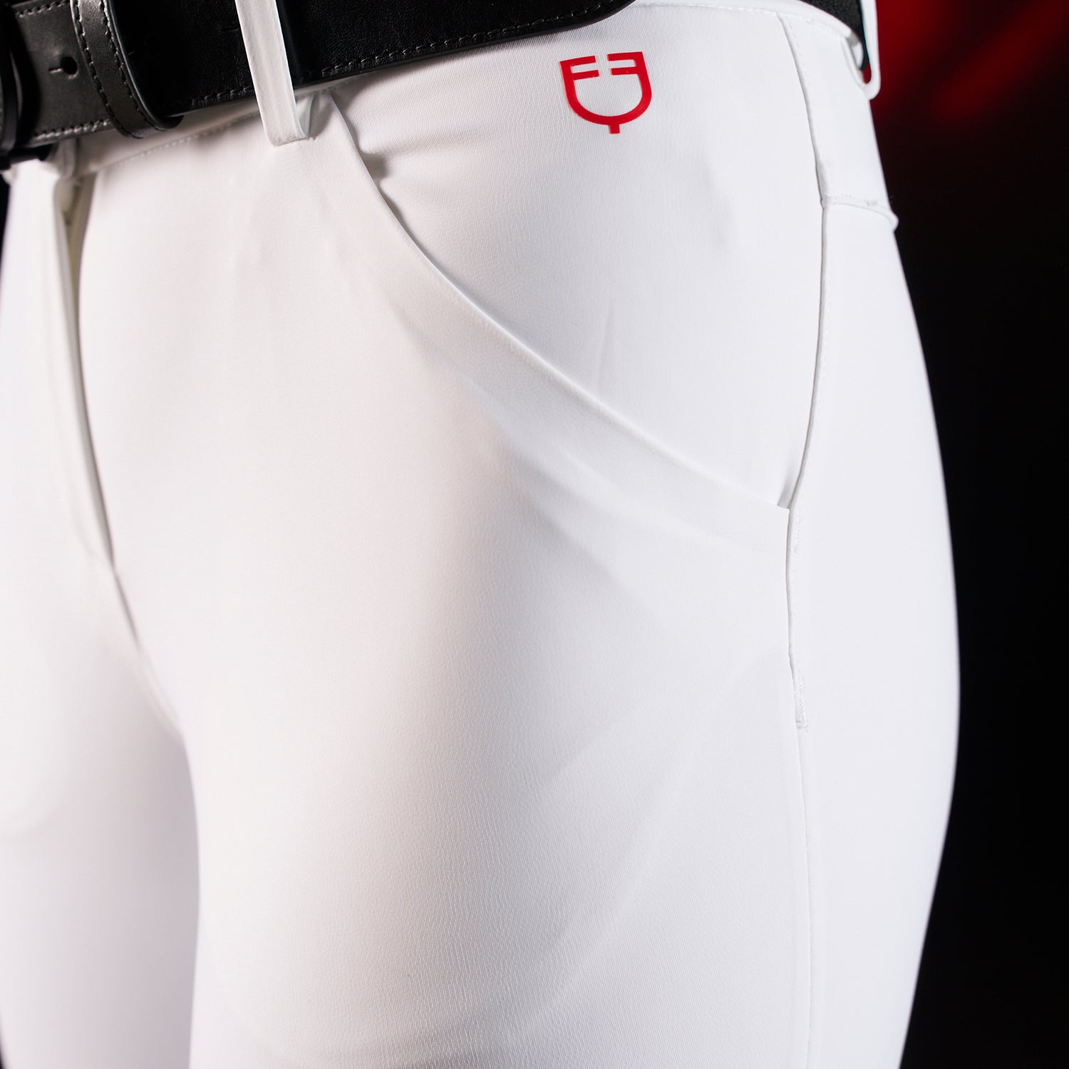 Equestro Pantalone Slim Fit Donna Ridertechnology Cuciture Termosaldate