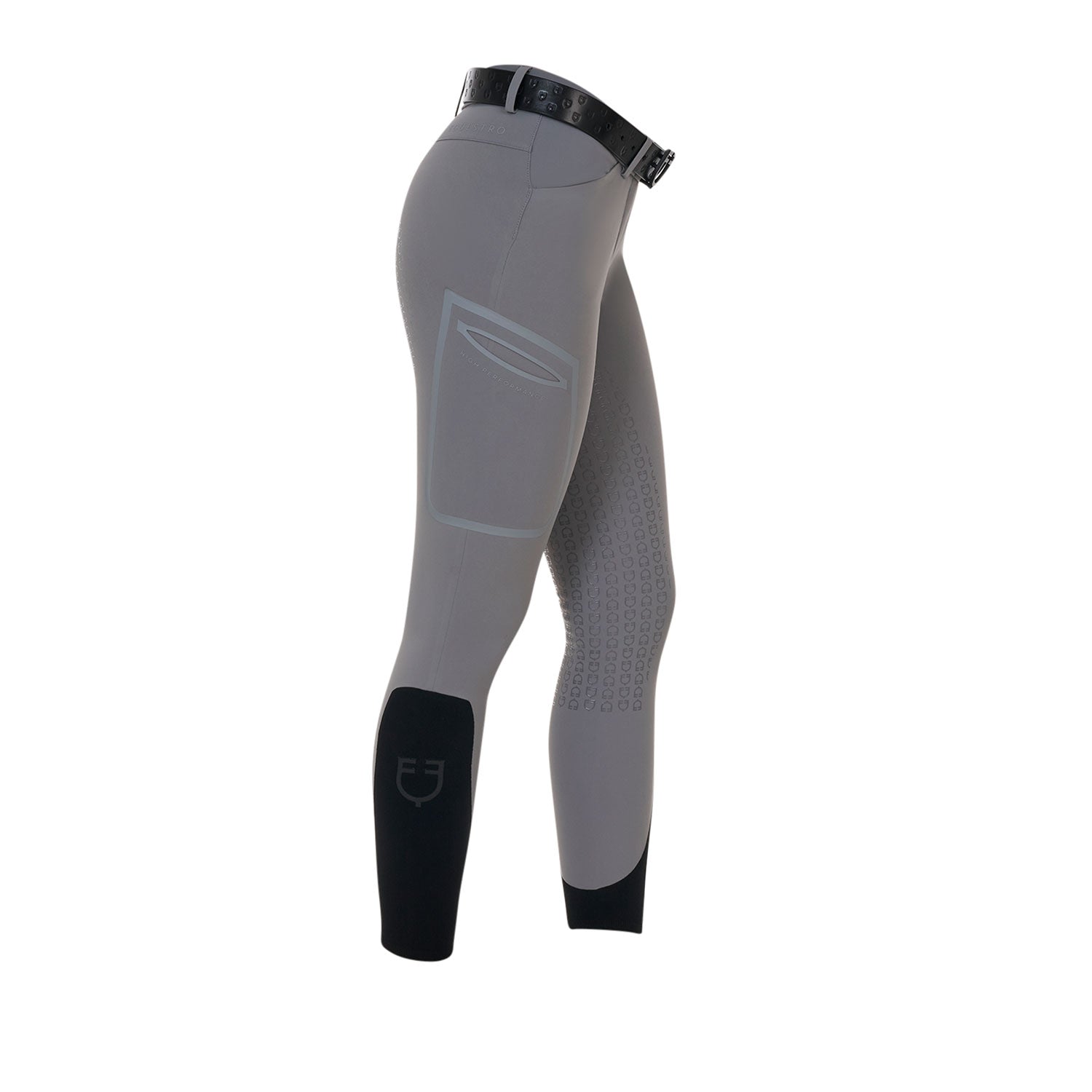 Equestro Pantalone Slim Fit Donna Ridertechnology Full Grip