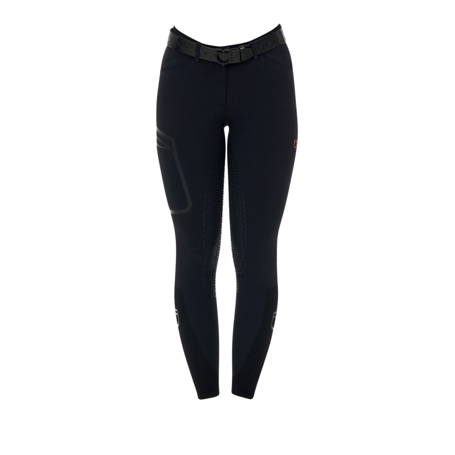 Equestro Pantalone Slim Fit Donna Ridertechnology Full Grip