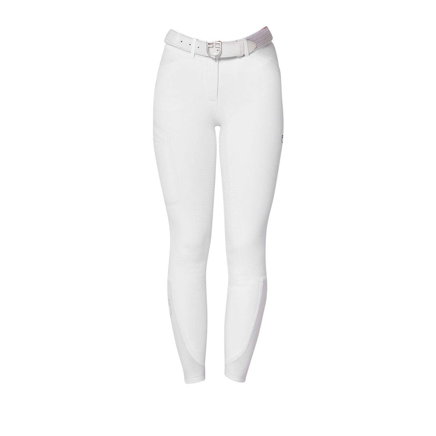 Equestro Pantalone Slim Fit Donna Ridertechnology Full Grip