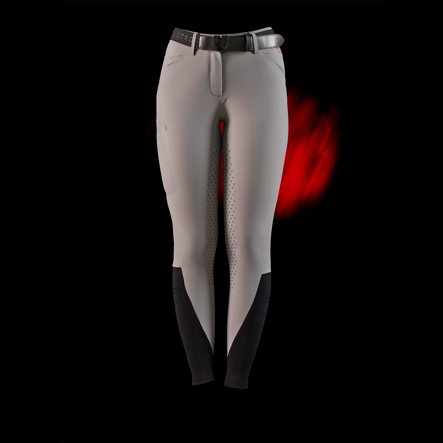 Equestro Pantalone Slim Fit Donna Ridertechnology Full Grip