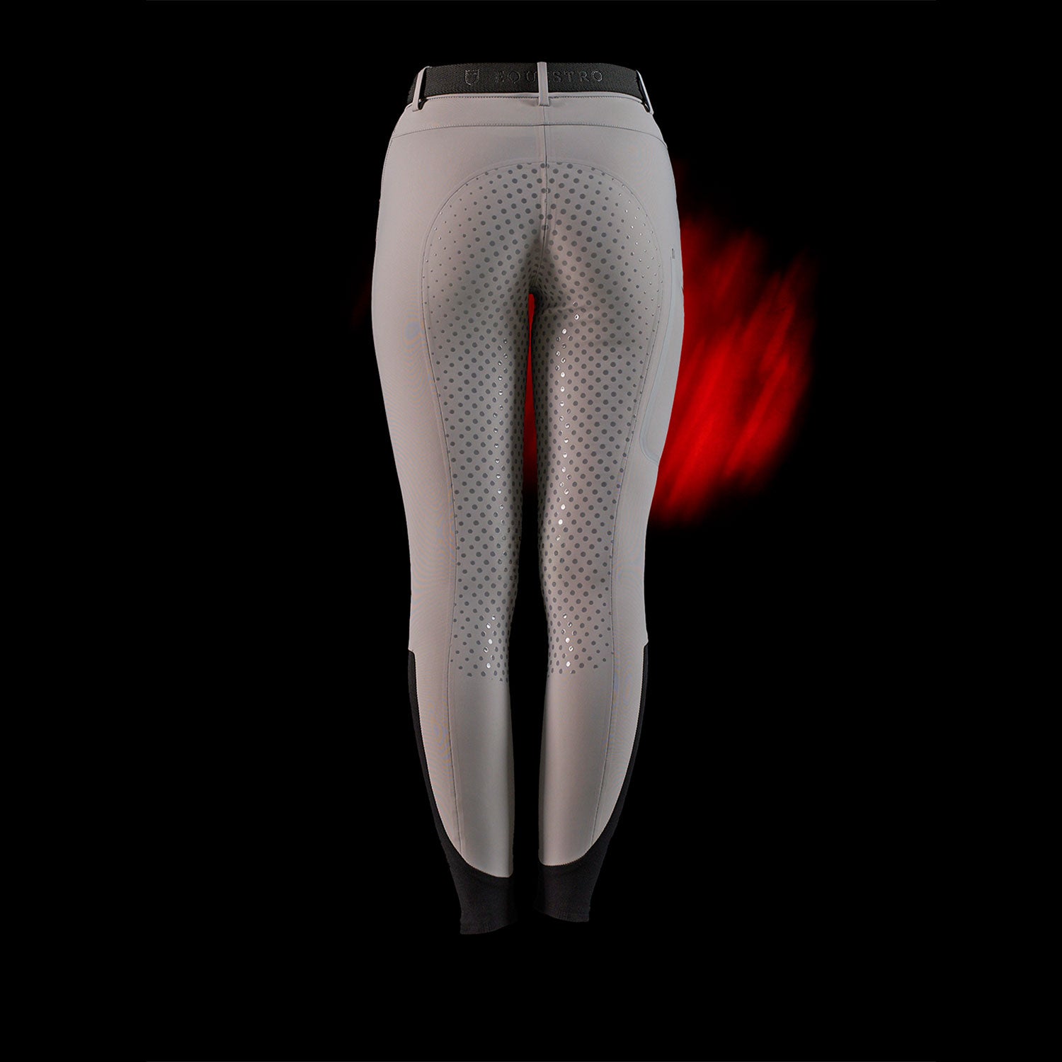 Equestro Pantalone Slim Fit Donna Ridertechnology Full Grip