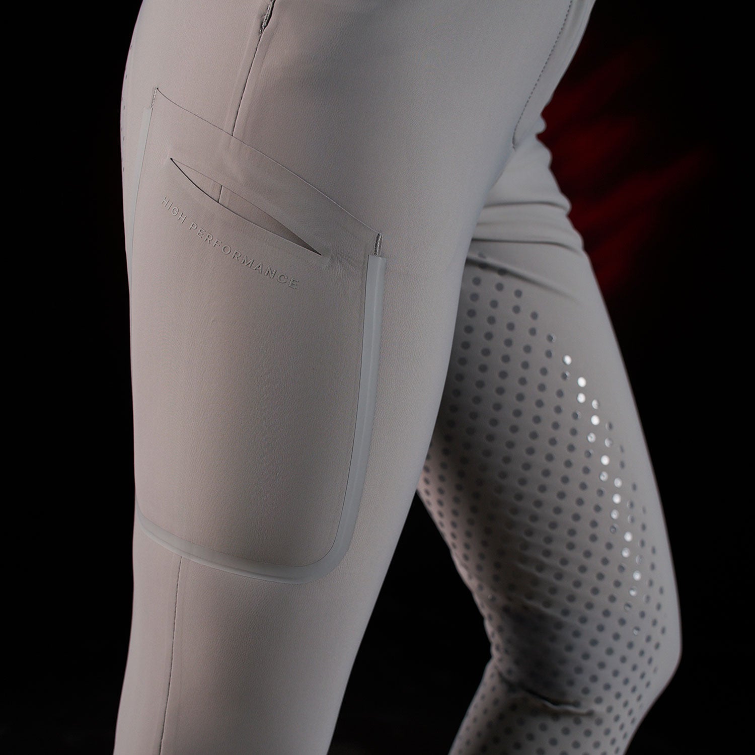 Equestro Pantalone Slim Fit Donna Ridertechnology Full Grip