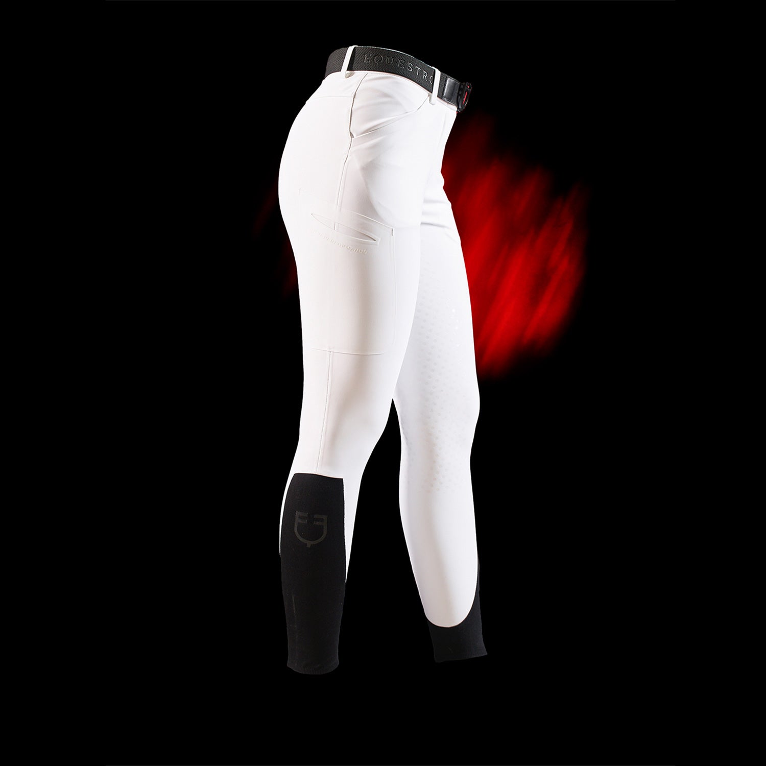 Equestro Pantalone Slim Fit Donna Ridertechnology Full Grip