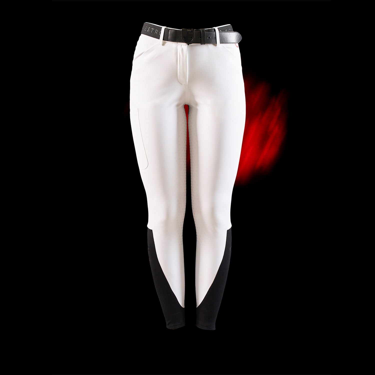 Equestro Pantalone Slim Fit Donna Ridertechnology Full Grip
