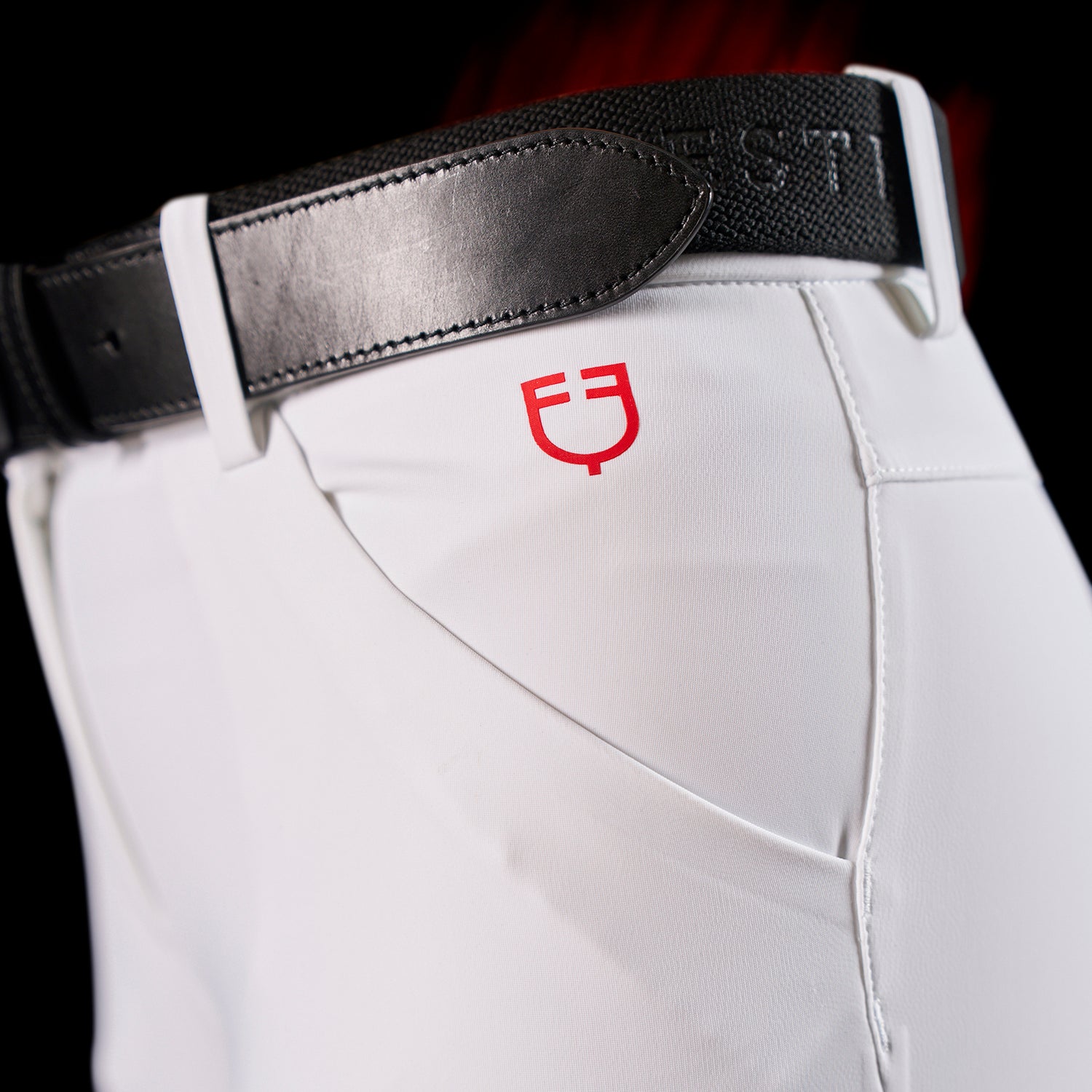 Equestro Pantalone Slim Fit Donna Ridertechnology Full Grip
