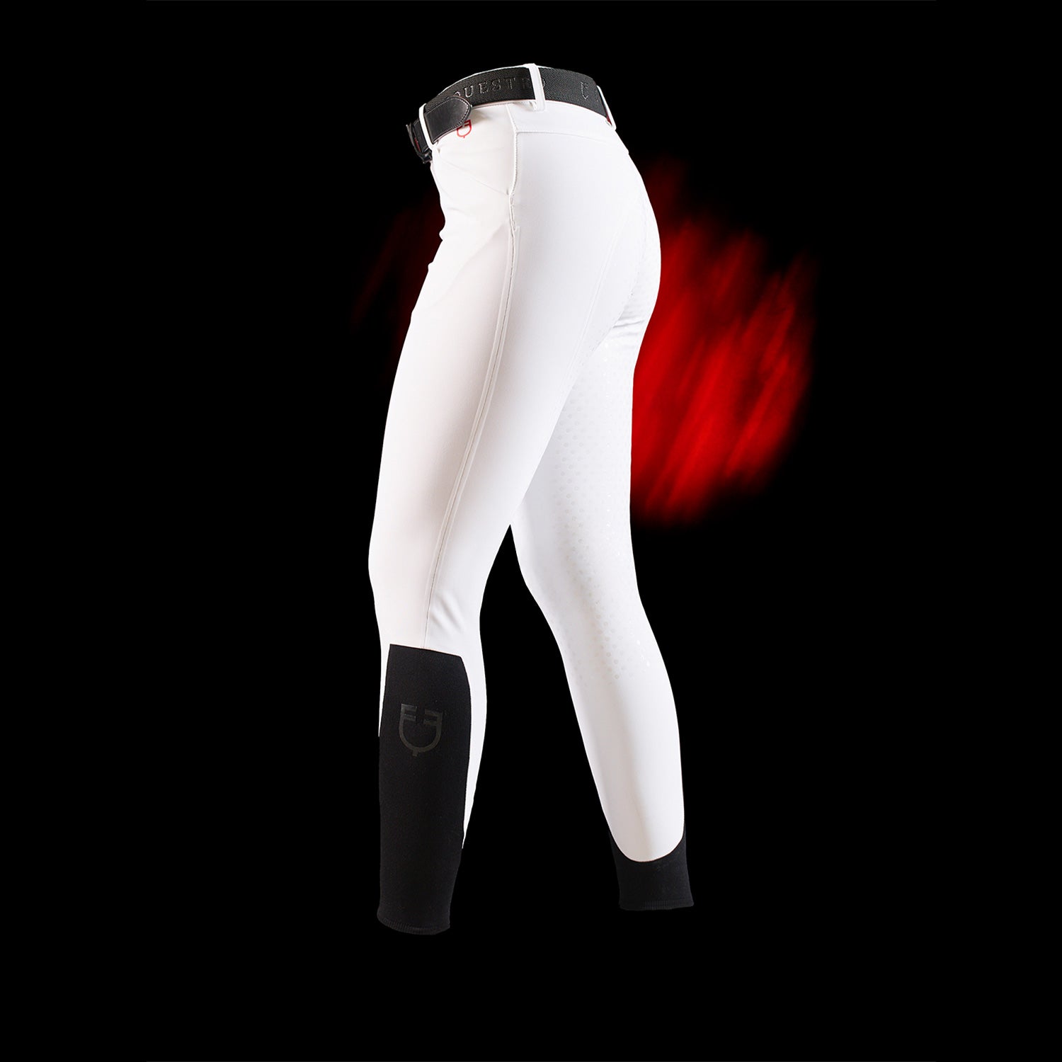 Equestro Pantalone Slim Fit Donna Ridertechnology Full Grip