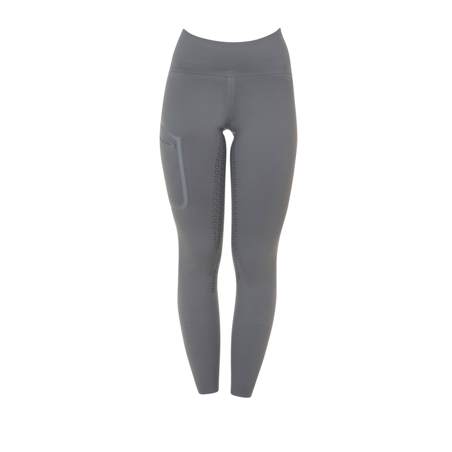 Equestro Leggings Donna Ridertechnology Vita Alta Full Grip