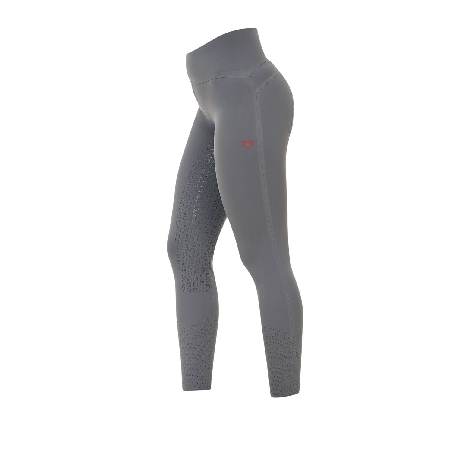 Equestro Leggings Donna Ridertechnology Vita Alta Full Grip