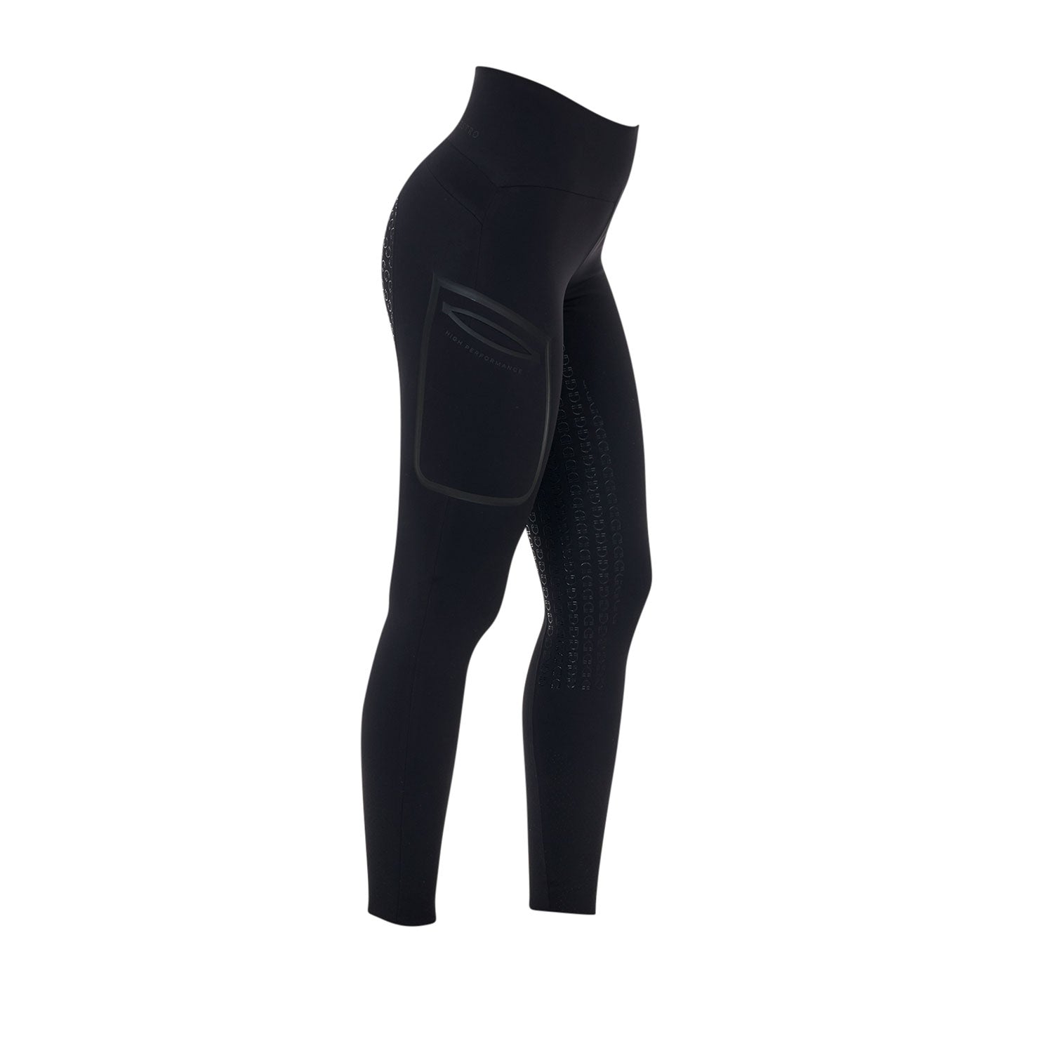Equestro Leggings Donna Ridertechnology Vita Alta Full Grip