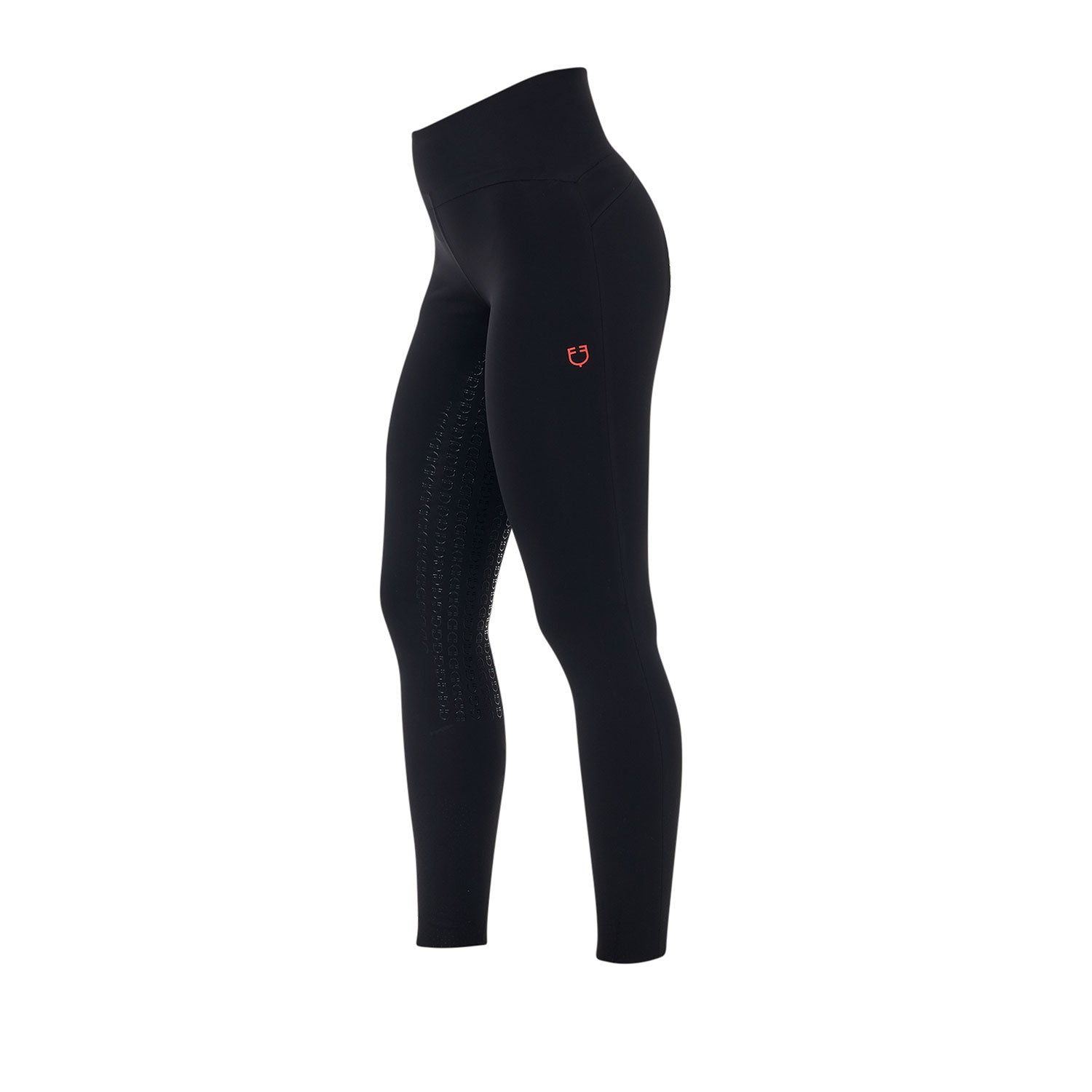 Equestro Leggings Donna Ridertechnology Vita Alta Full Grip