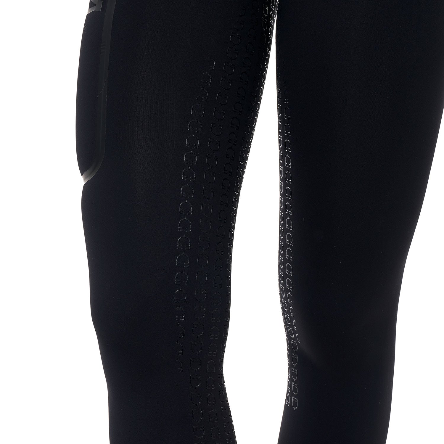 Equestro Leggings Donna Ridertechnology Vita Alta Full Grip