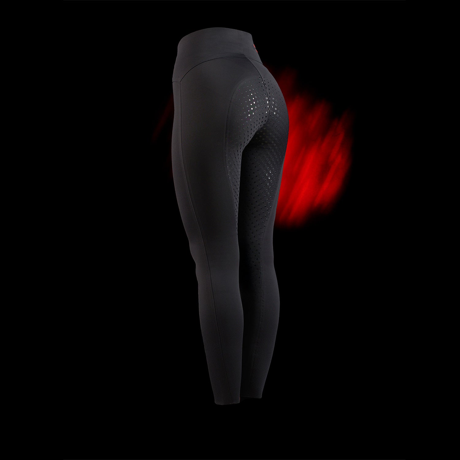 Equestro Leggings Donna Ridertechnology Vita Alta Full Grip