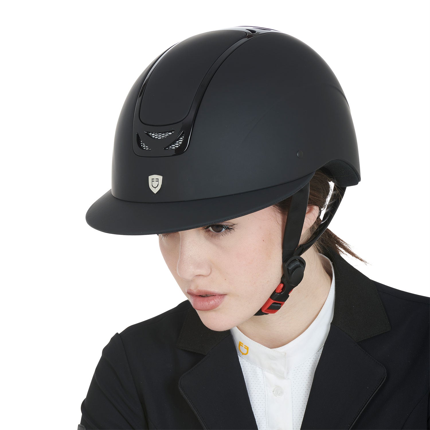Equestro Cap Ultra Light con Calotta Effetto Velluto