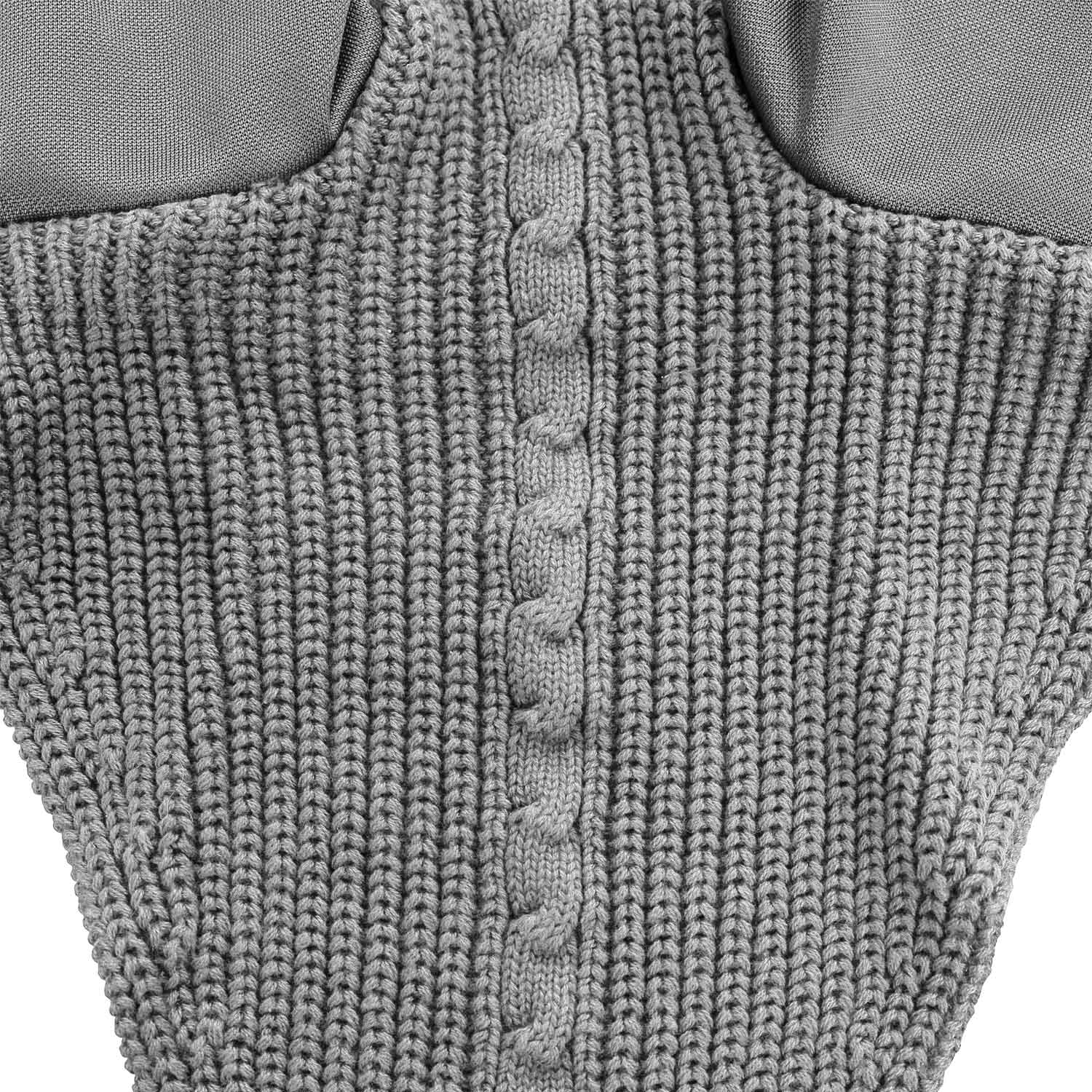 Equestro Cuffietta in Maglia con Laccetto al Chiudibocca per Cavallo