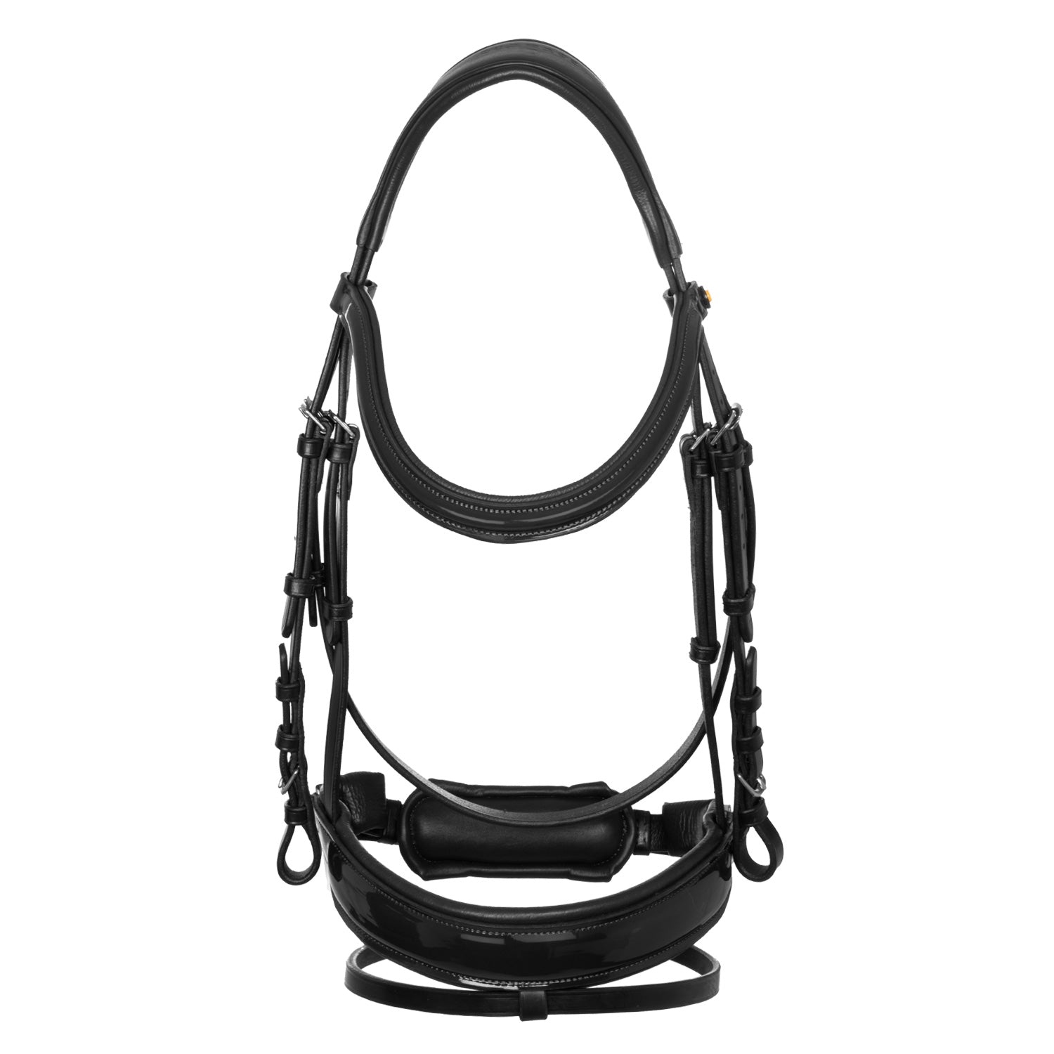 Equestro Testiera Anatomica Nasalina Imbottita