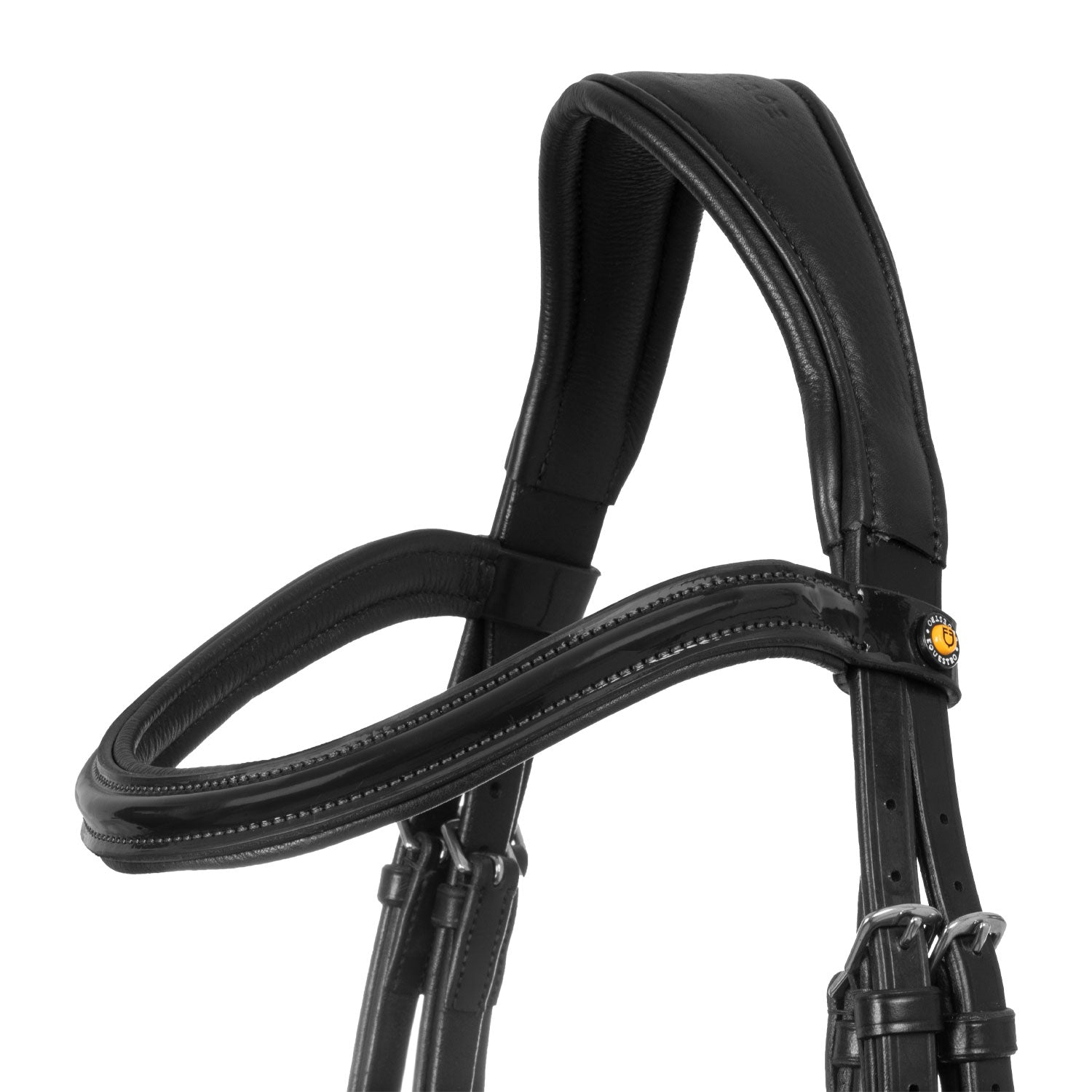 Equestro Testiera Anatomica Nasalina Imbottita