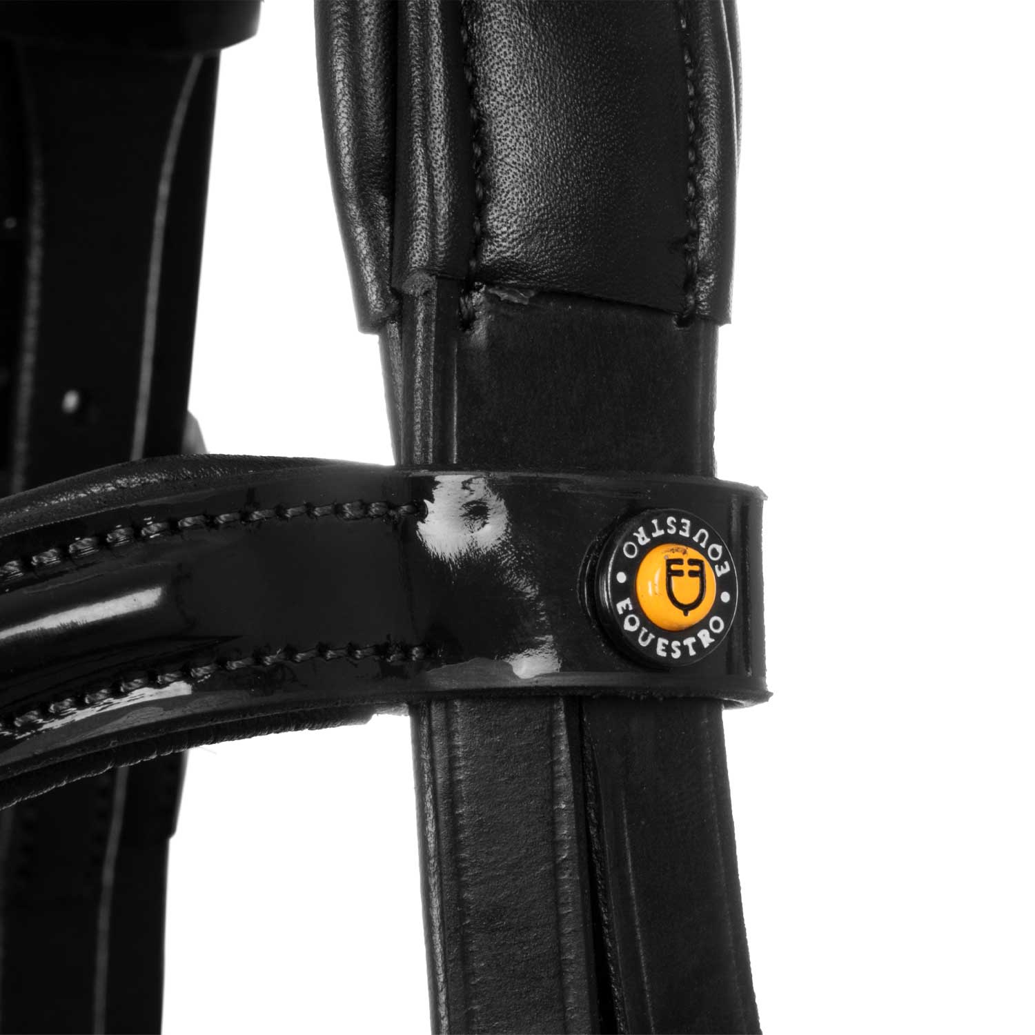 Equestro Testiera Anatomica Nasalina Imbottita
