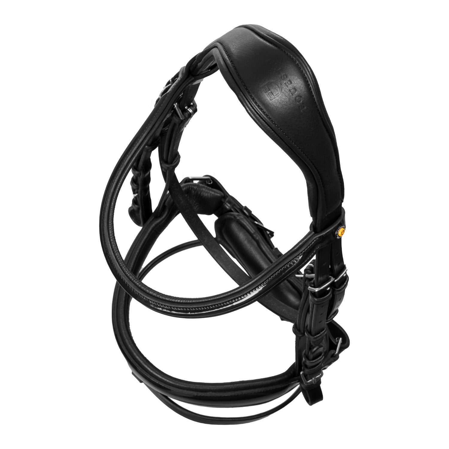 Equestro Testiera Anatomica Nasalina Imbottita