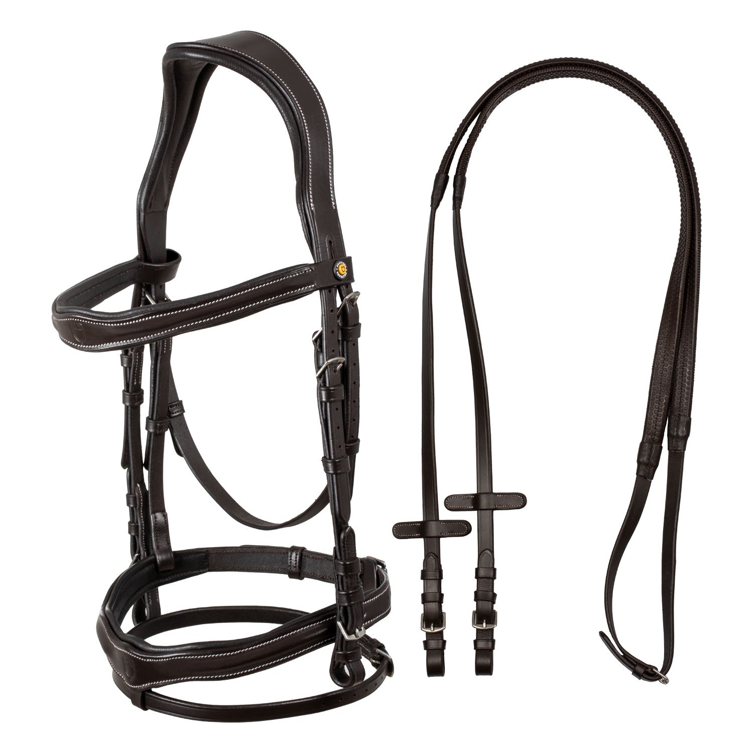 Equestro Testiera Anatomica con Logo