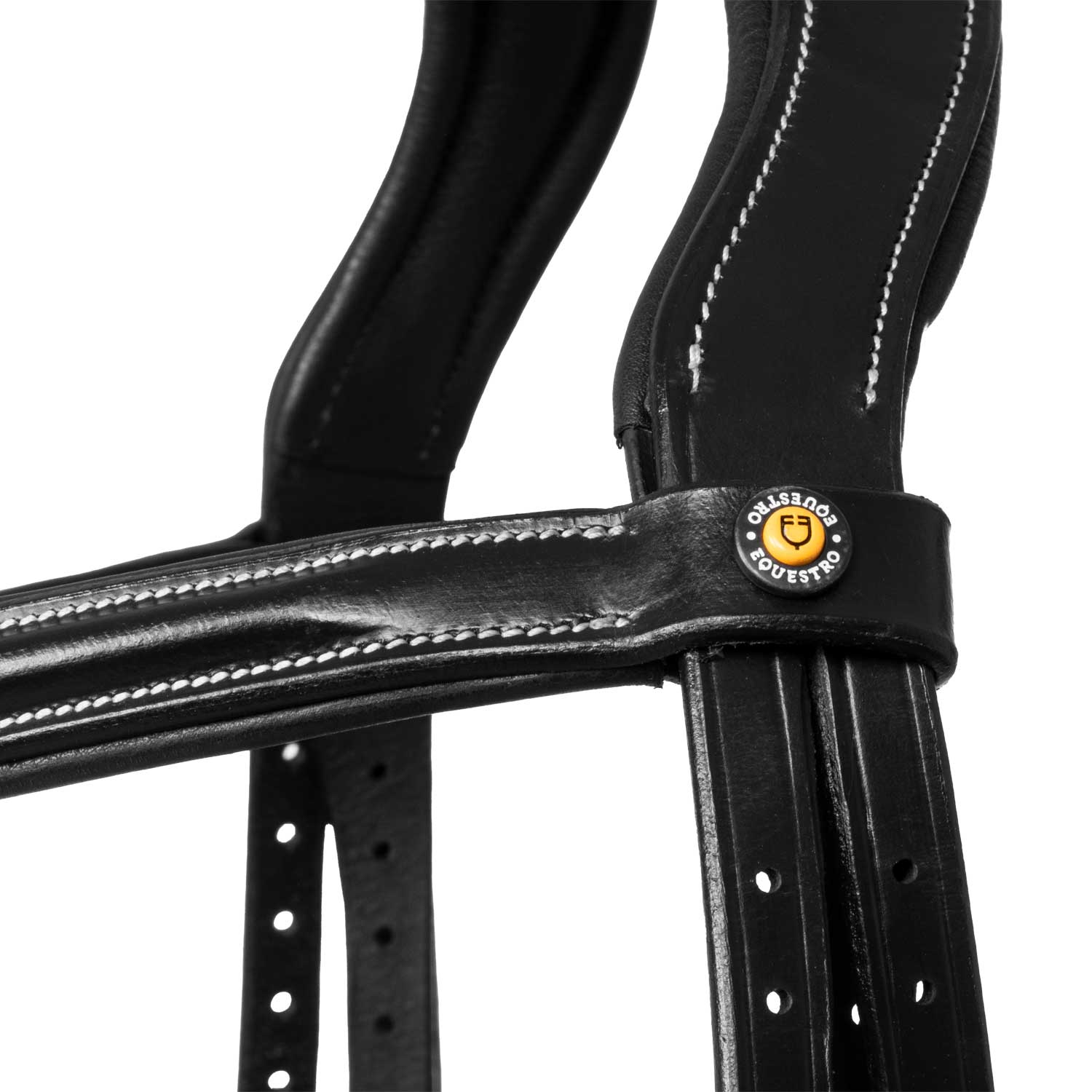Equestro Testiera Anatomica Rialzata e Imbottita