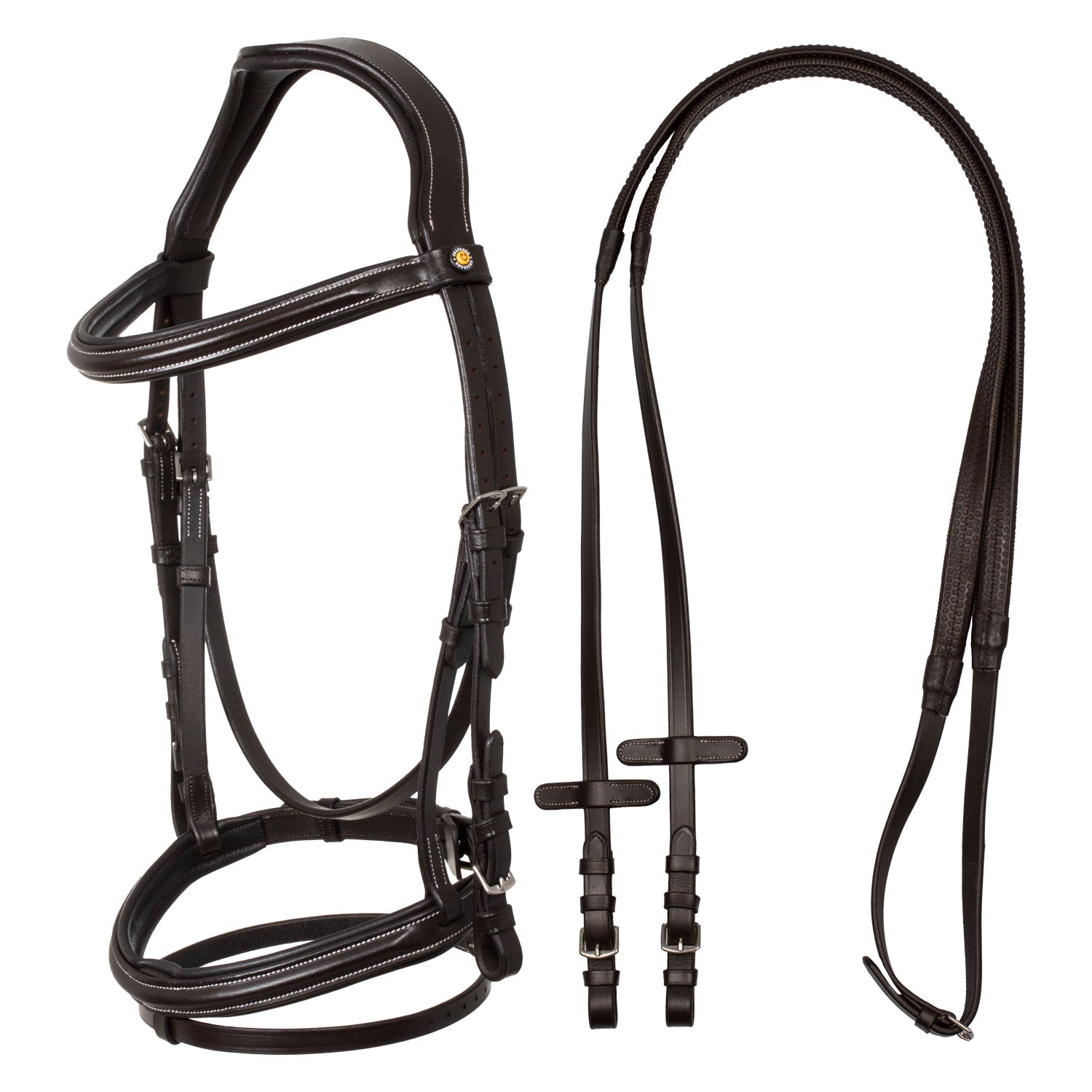 Equestro Testiera Anatomica Rialzata e Imbottita