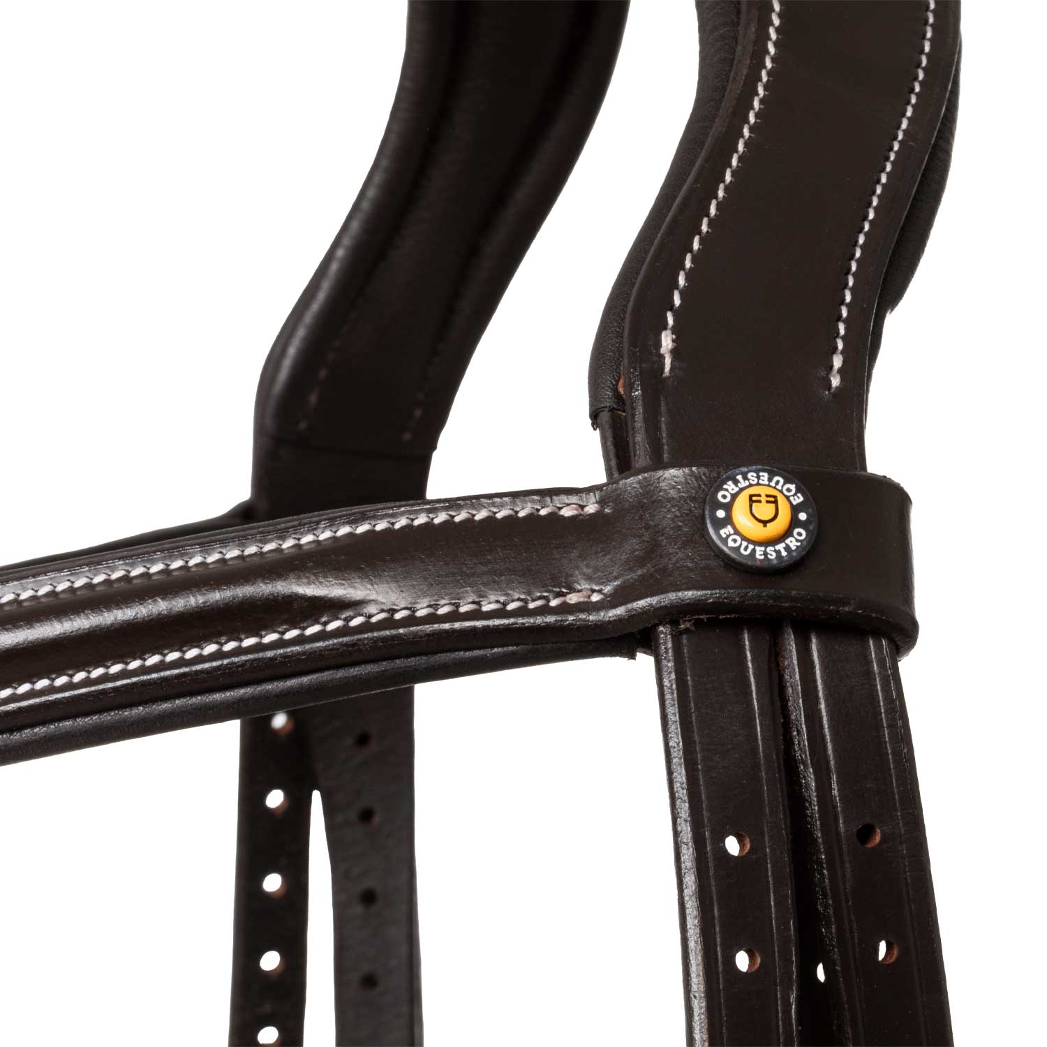 Equestro Testiera Anatomica Rialzata e Imbottita