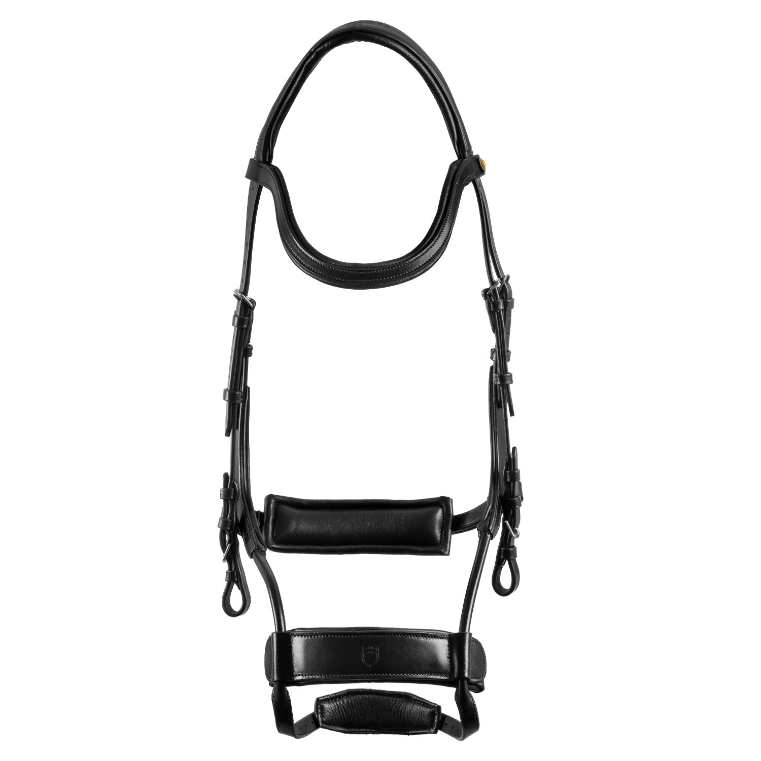 Equestro Briglia Comfitec Sagomata in Cuoio