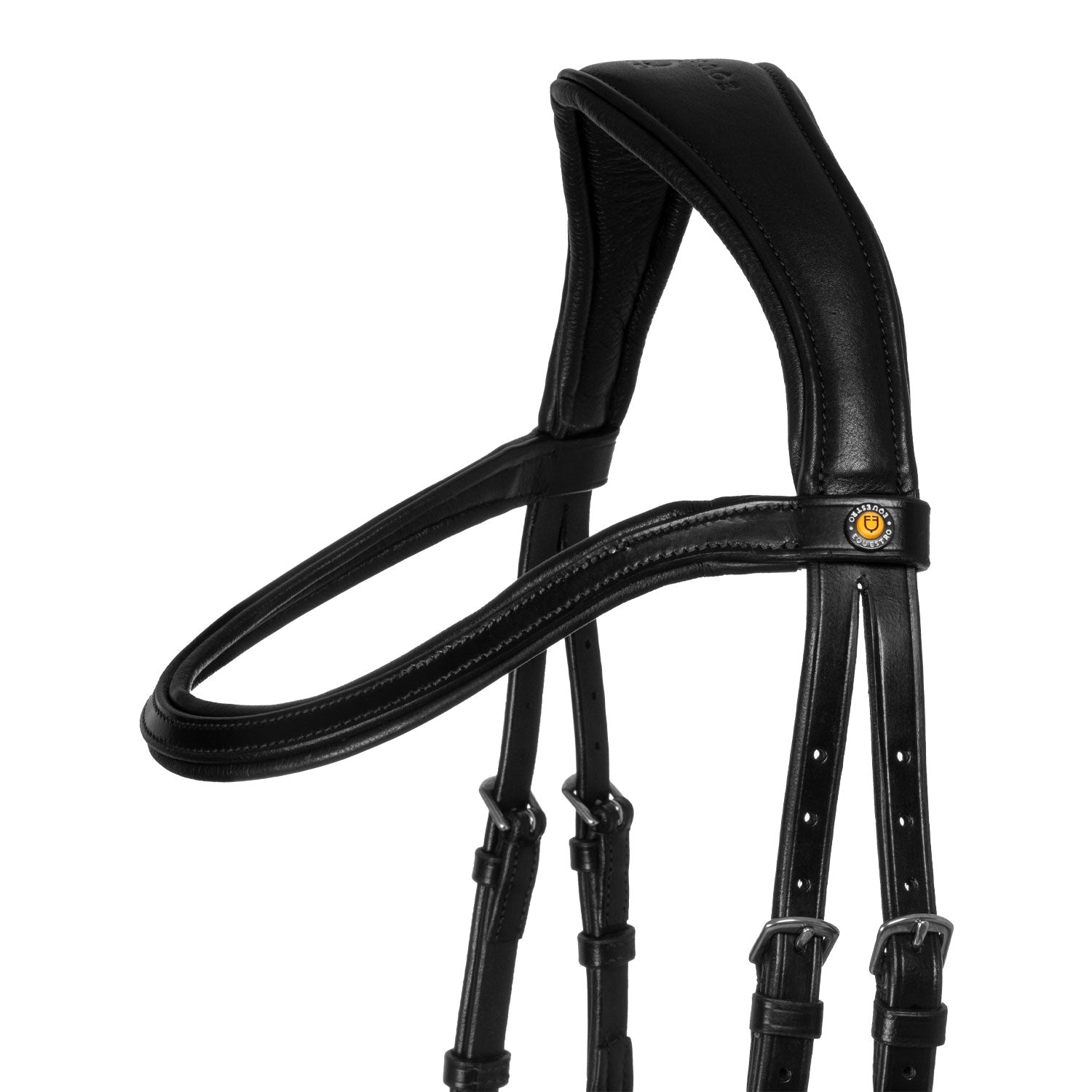 Equestro Briglia Comfitec Sagomata in Cuoio