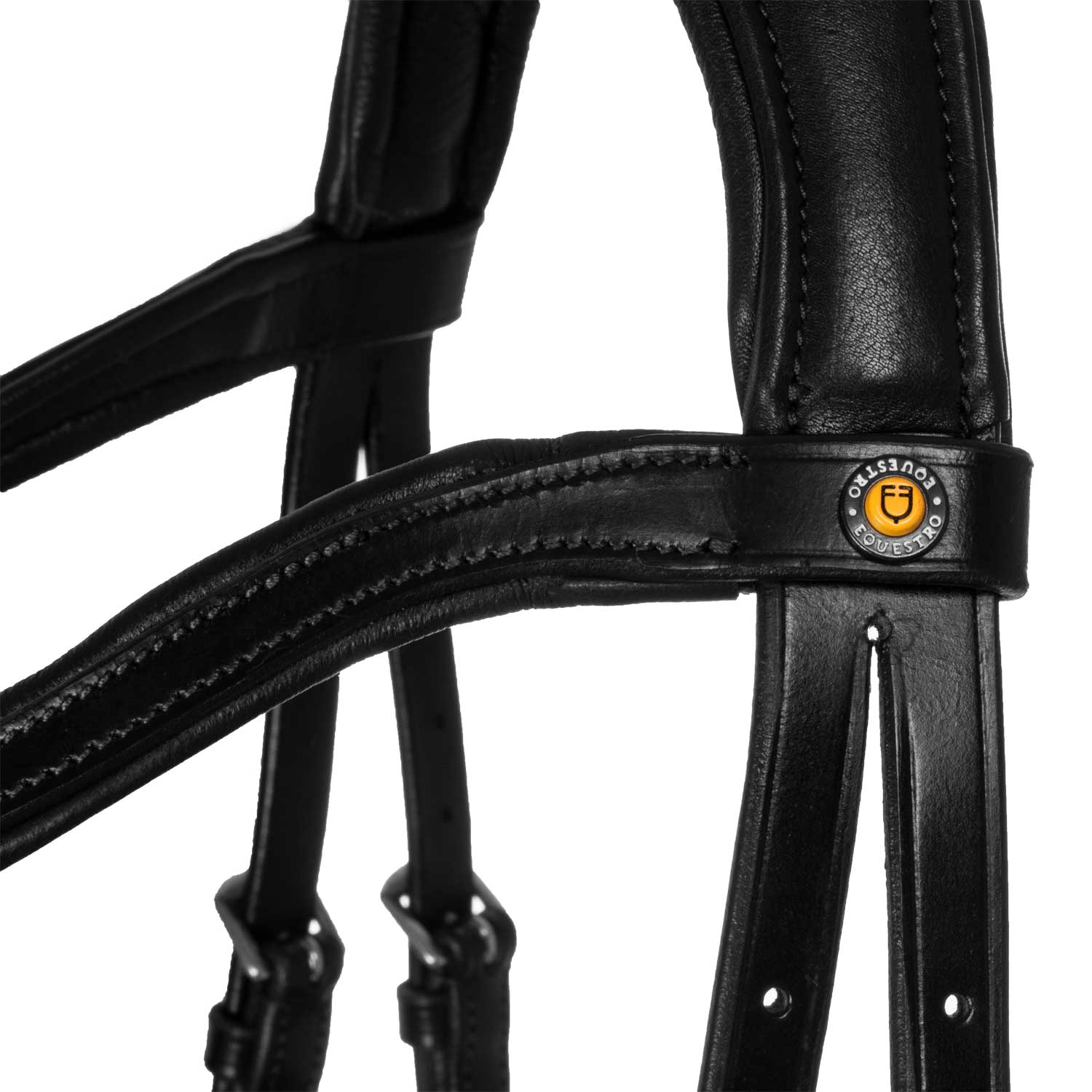 Equestro Briglia Comfitec Sagomata in Cuoio