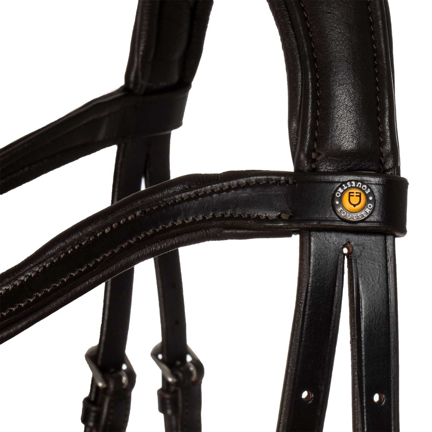 Equestro Briglia Comfitec Sagomata in Cuoio