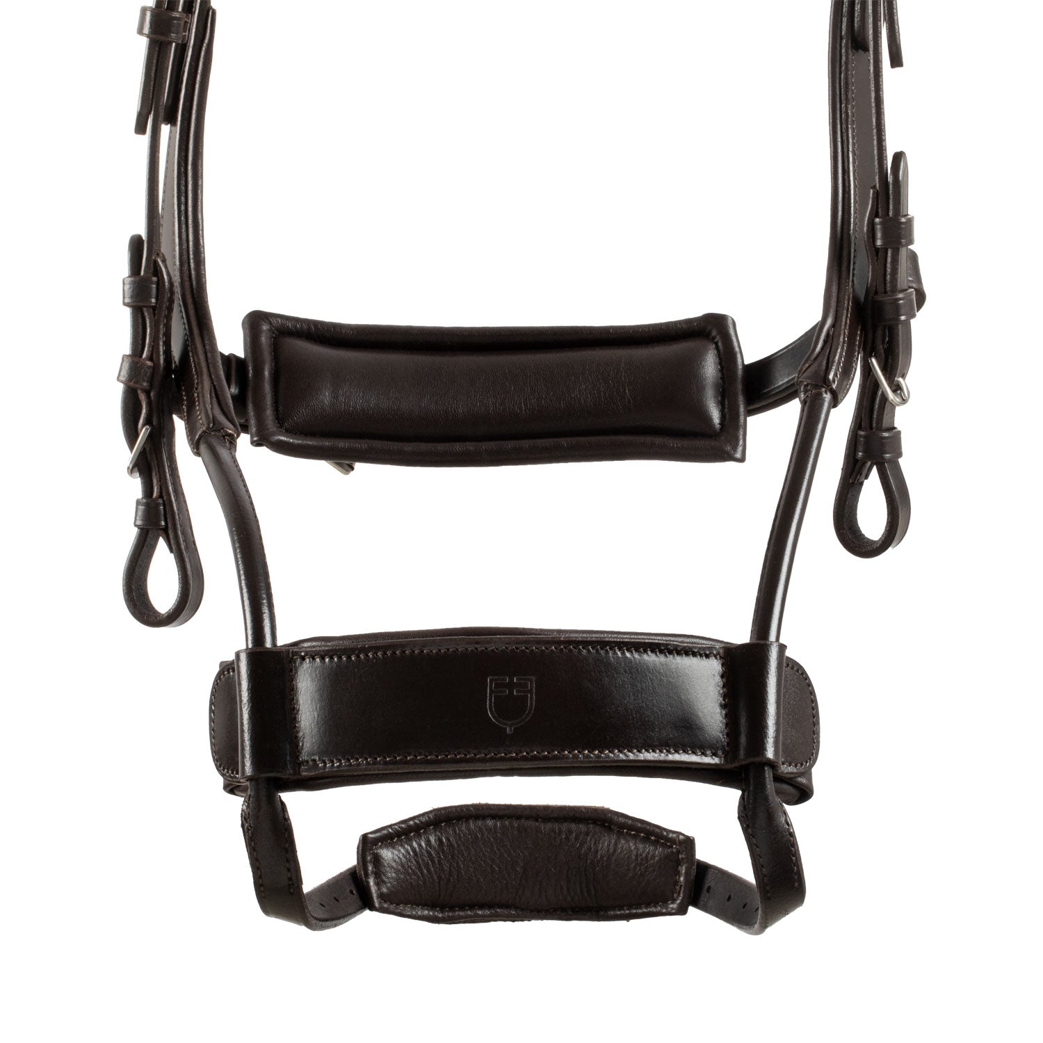 Equestro Briglia Comfitec Sagomata in Cuoio