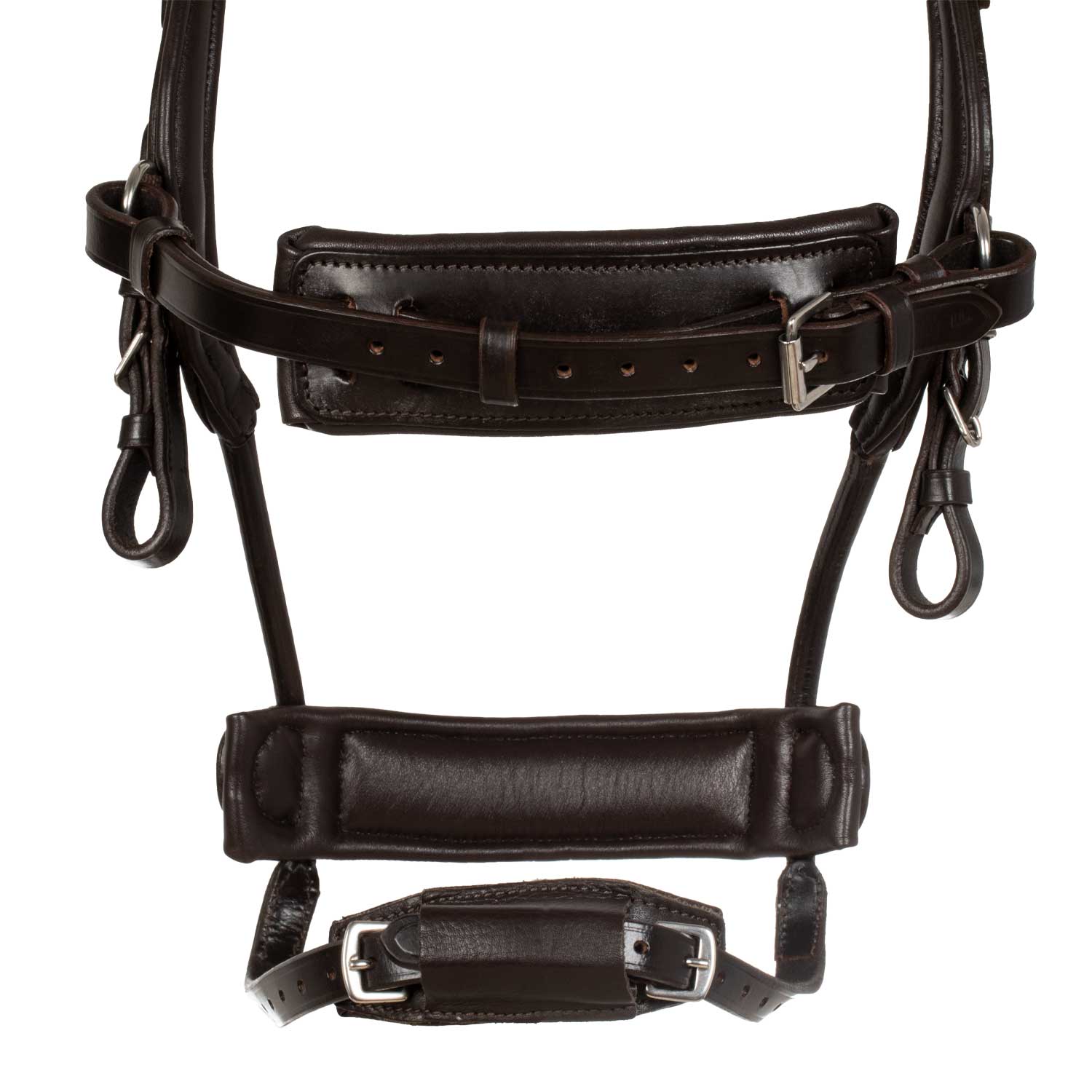Equestro Briglia Comfitec Sagomata in Cuoio