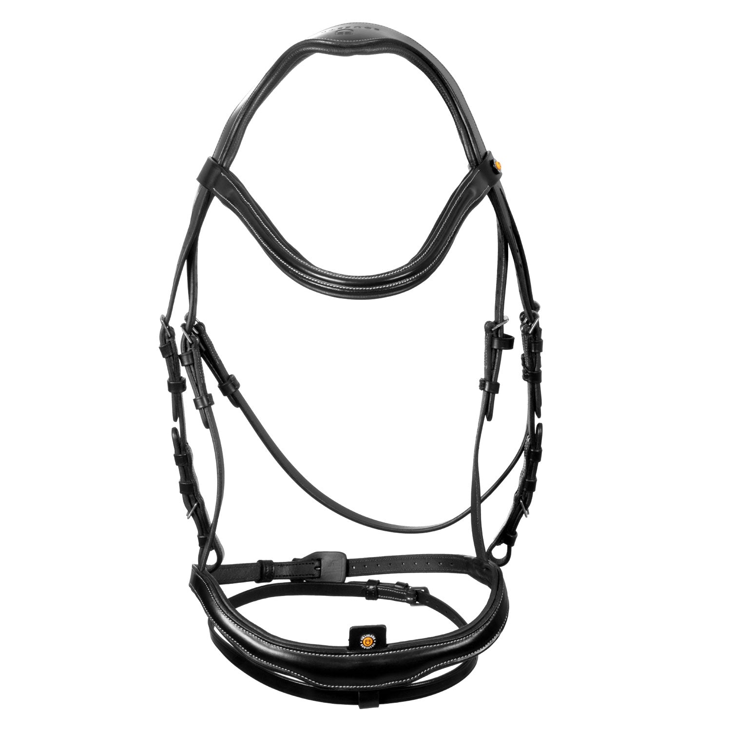 Equestro Testiera Anatomica con Nasalina Curva