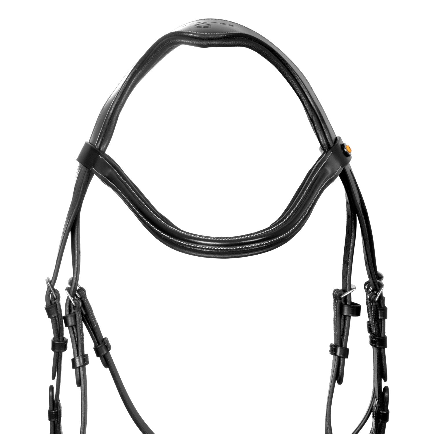 Equestro Testiera Anatomica con Nasalina Curva