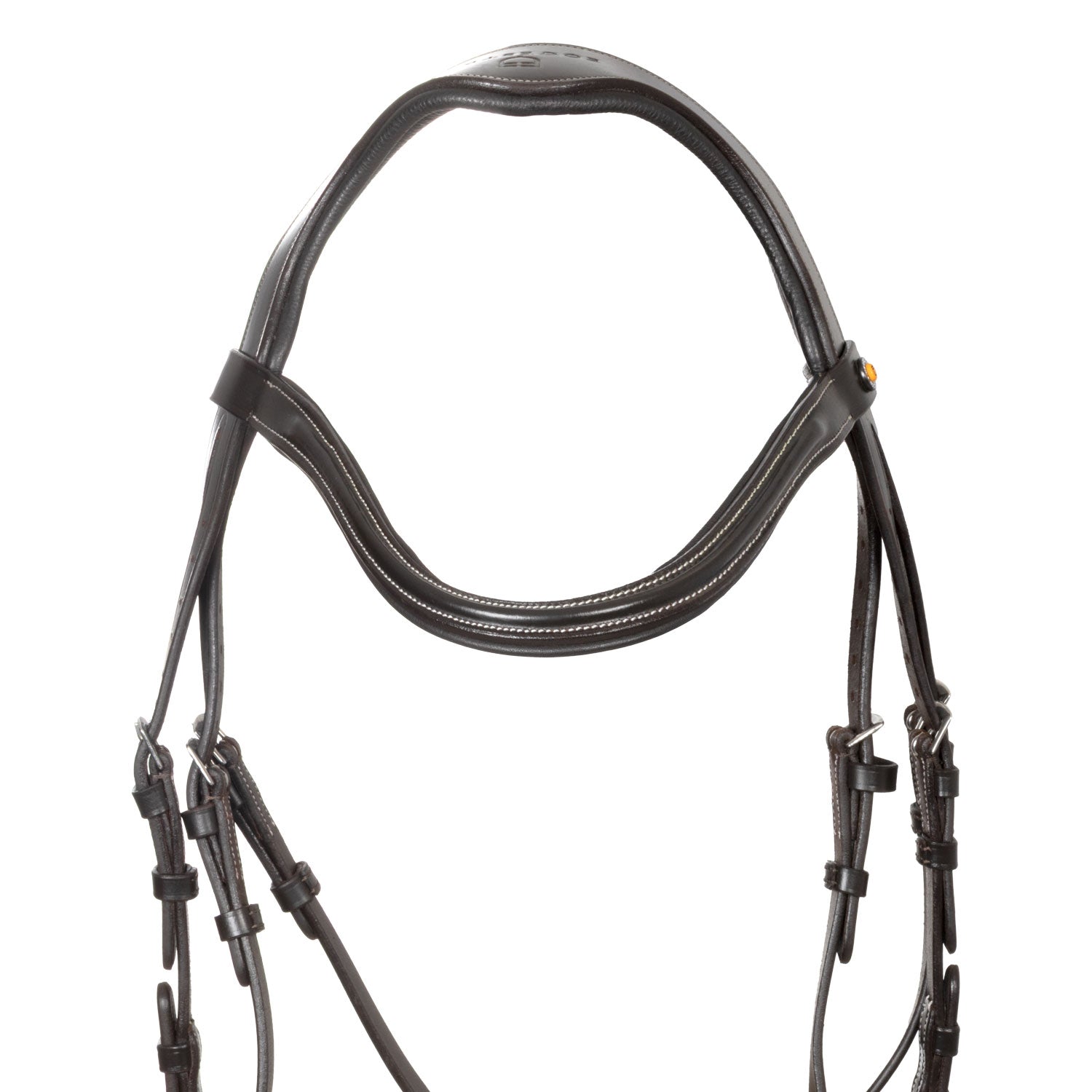 Equestro Testiera Anatomica con Nasalina Curva