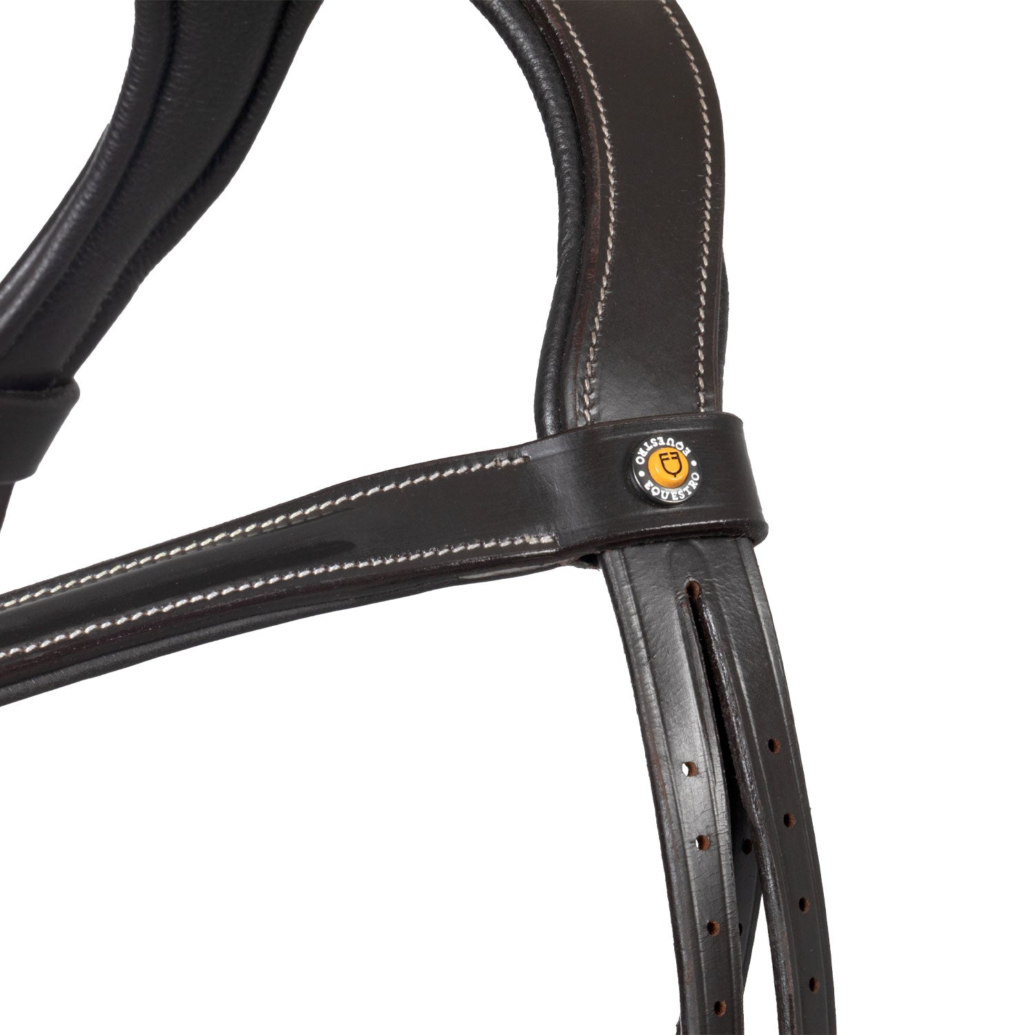 Equestro Testiera Anatomica con Nasalina Curva