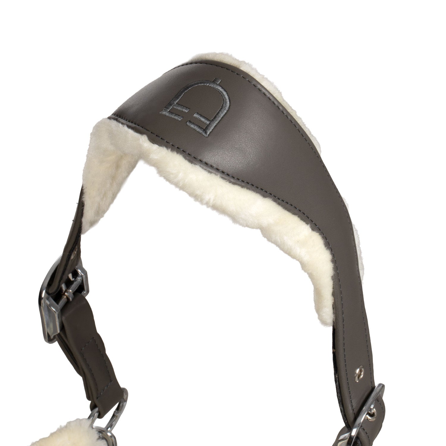Equestro Cavezza in Polipropene con Imbottitura Montone Sintetico