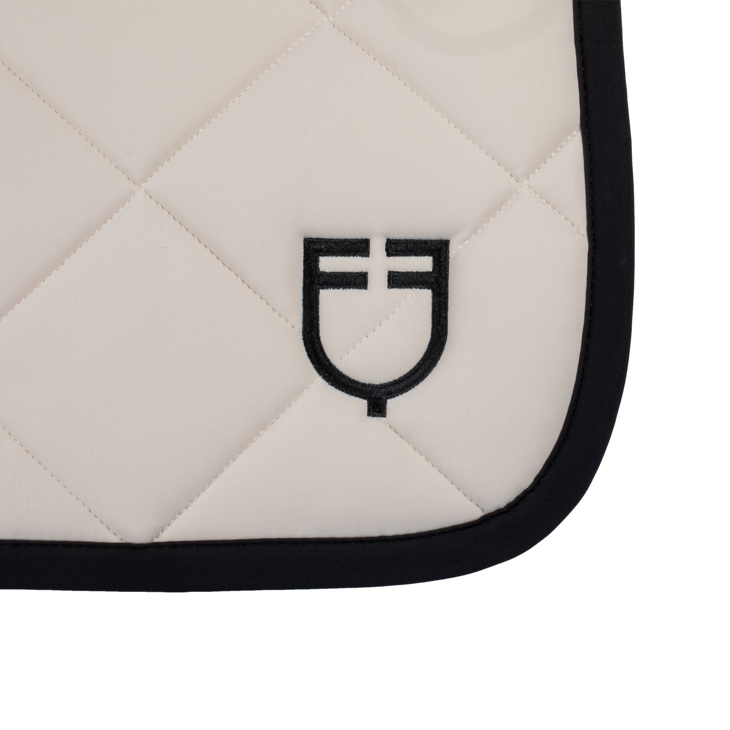 Equestro Sottosella Salto con Logo Ricamato Line Edition nero