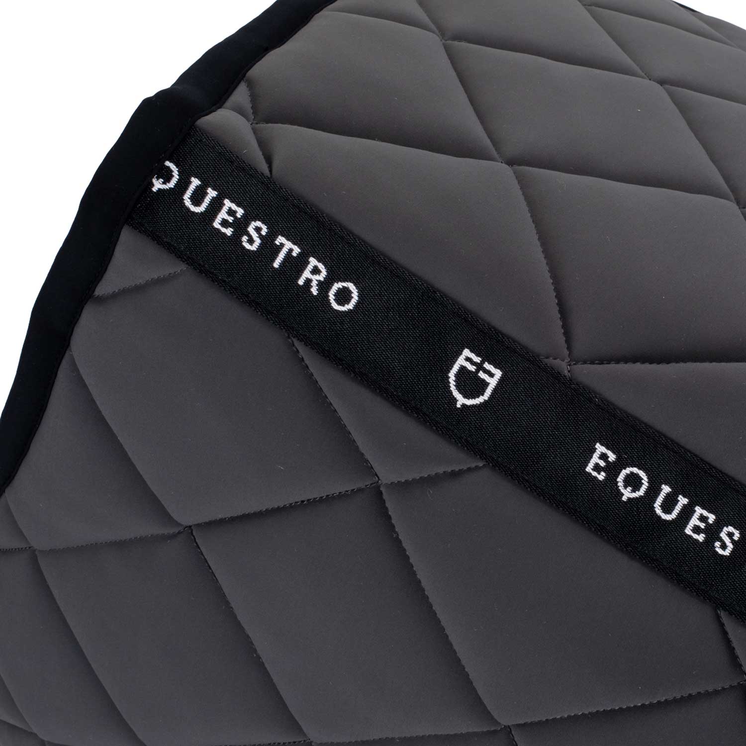 Equestro Sottosella Salto con Logo Ricamato Line Edition nero