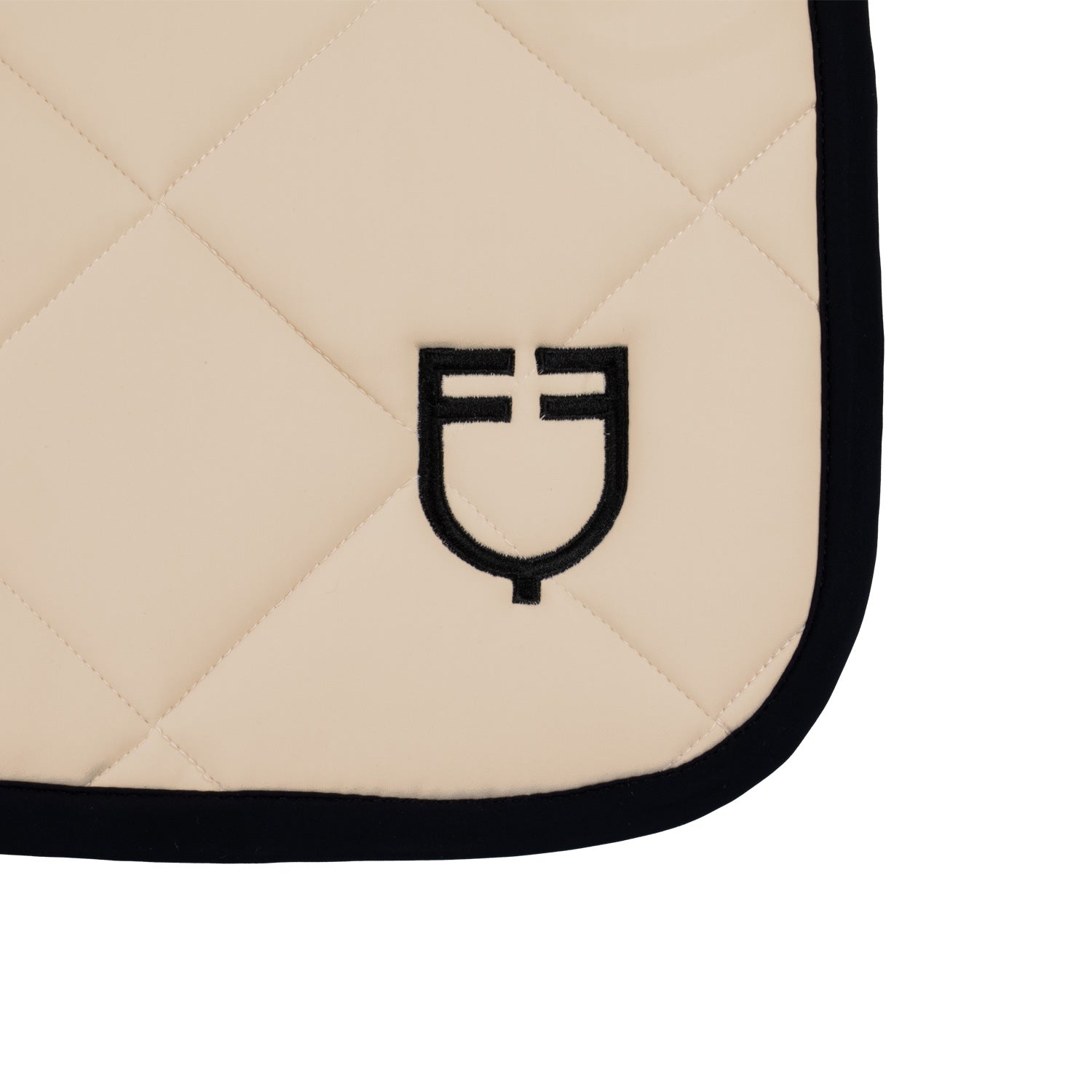 Equestro Sottosella Salto con Logo Ricamato Line Edition nero