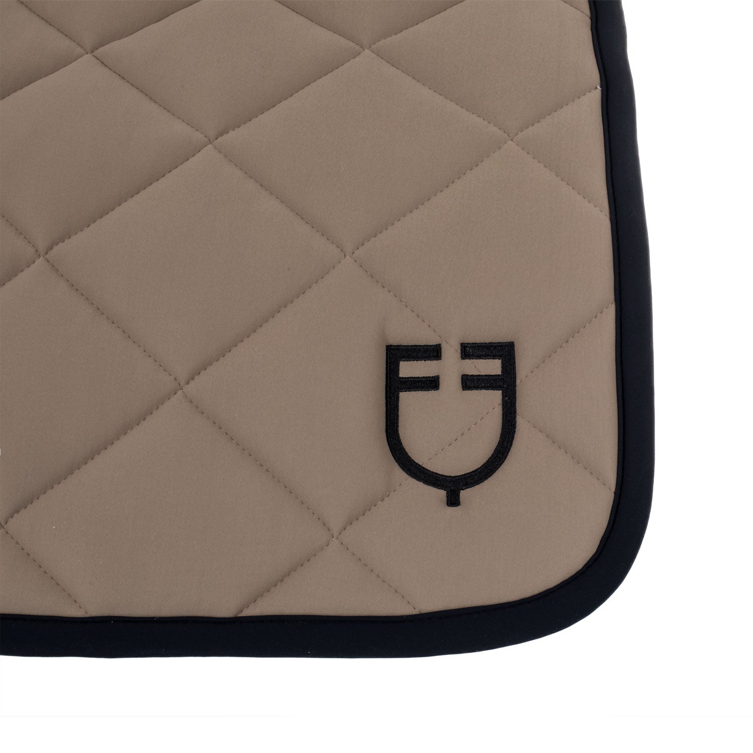 Equestro Sottosella Salto con Logo Ricamato Line Edition nero