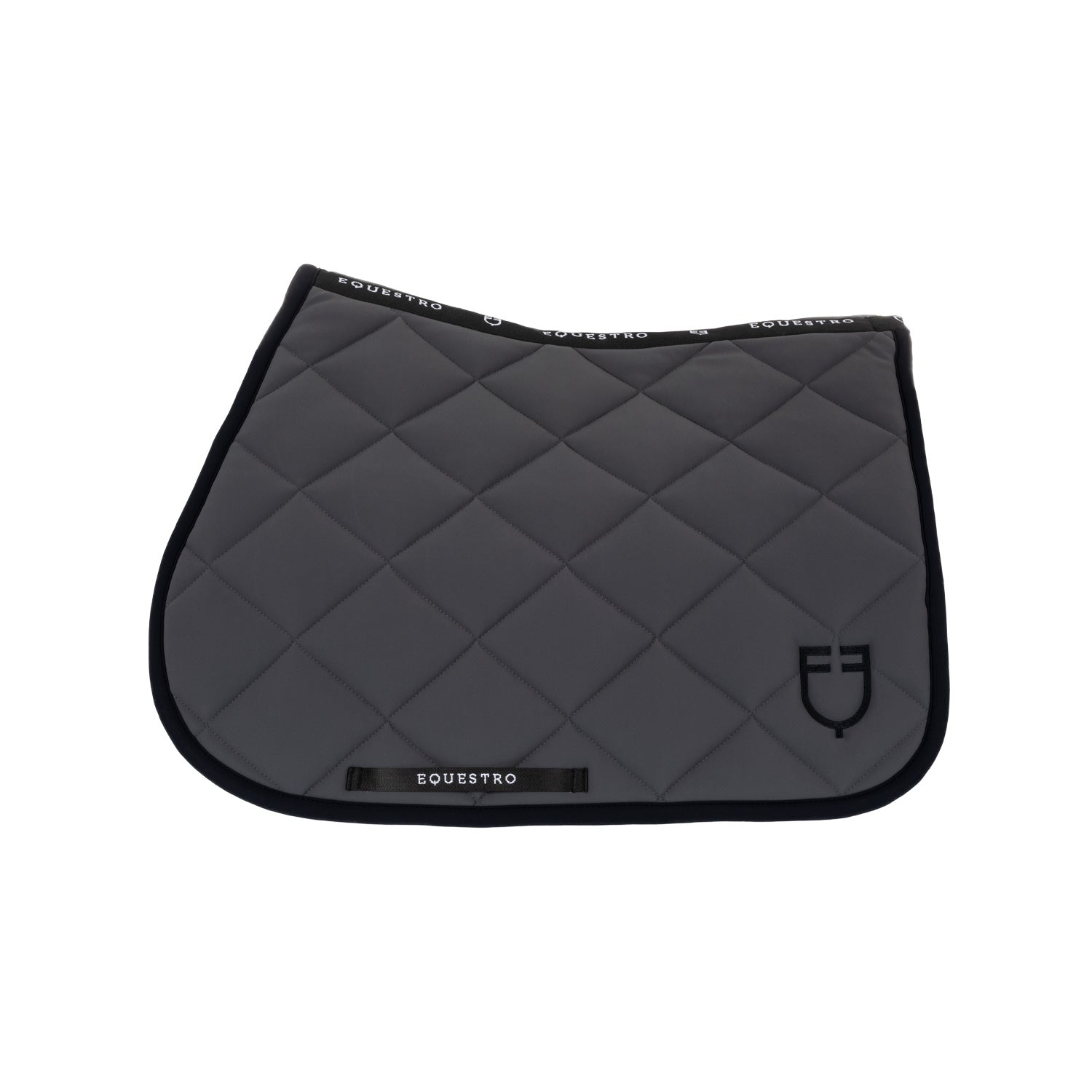 Equestro Sottosella Salto con Logo Ricamato Line Edition nero