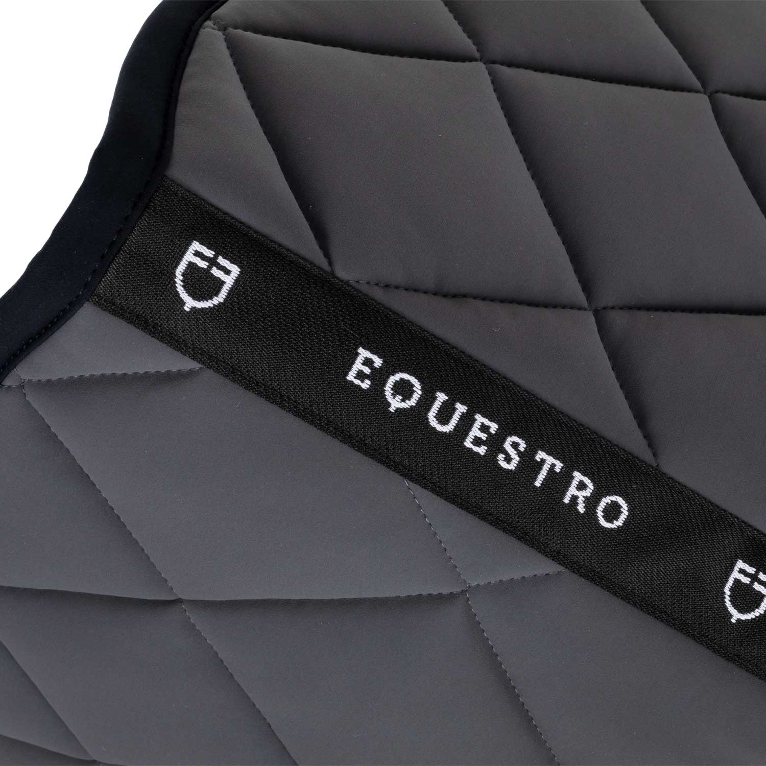 Equestro Sottosella Salto con Logo Ricamato Line Edition nero