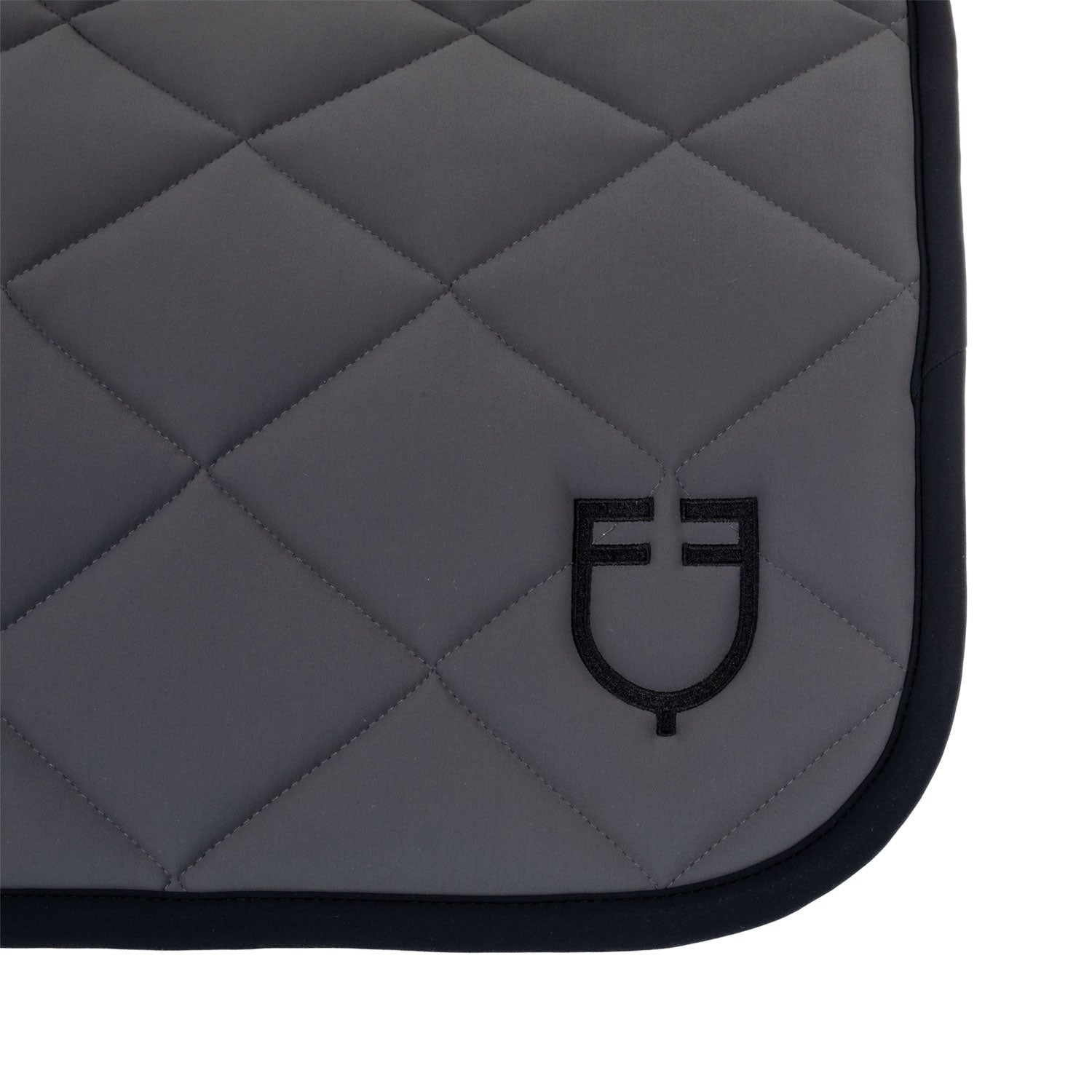 Equestro Sottosella Salto con Logo Ricamato Line Edition nero