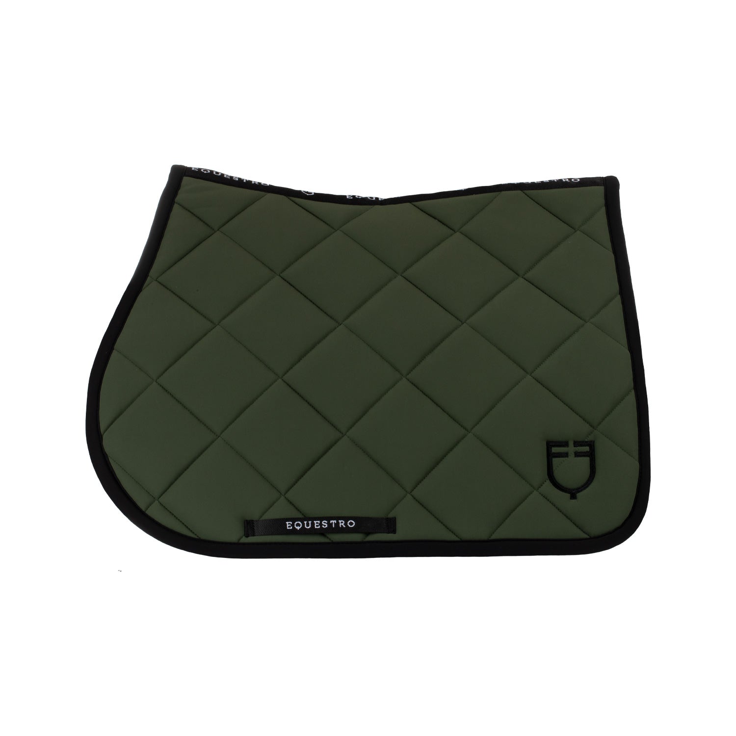 Equestro Sottosella Salto con Logo Ricamato Line Edition nero