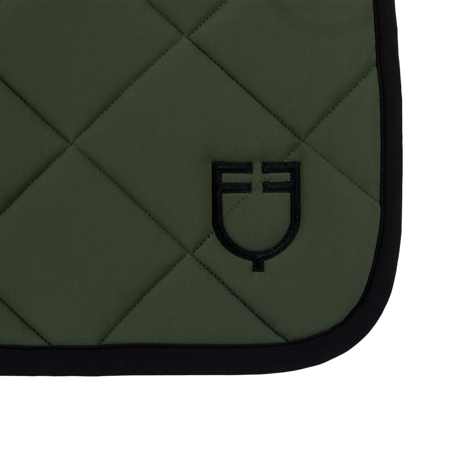 Equestro Sottosella Salto con Logo Ricamato Line Edition nero